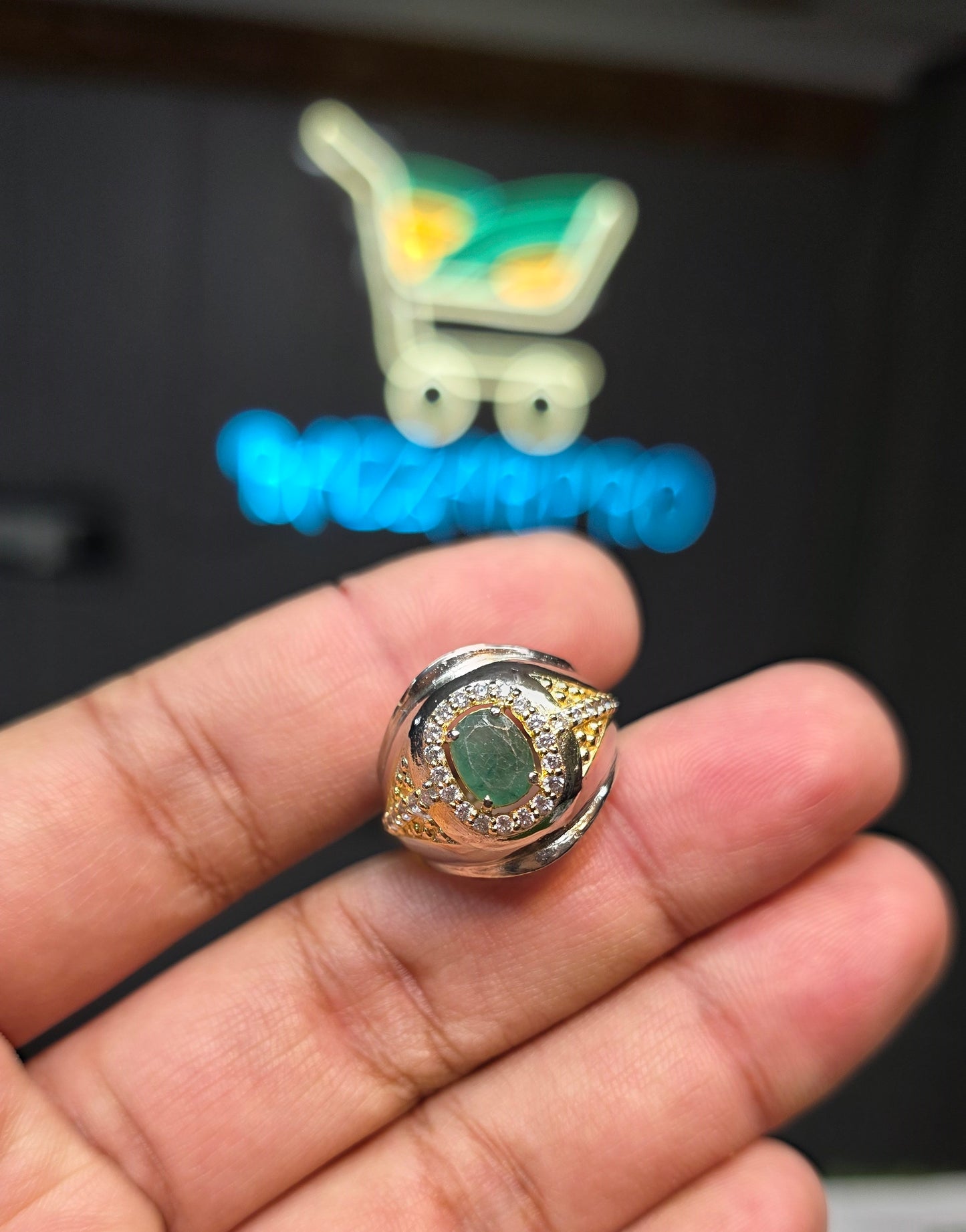 Premium Quality Zamurd Ring