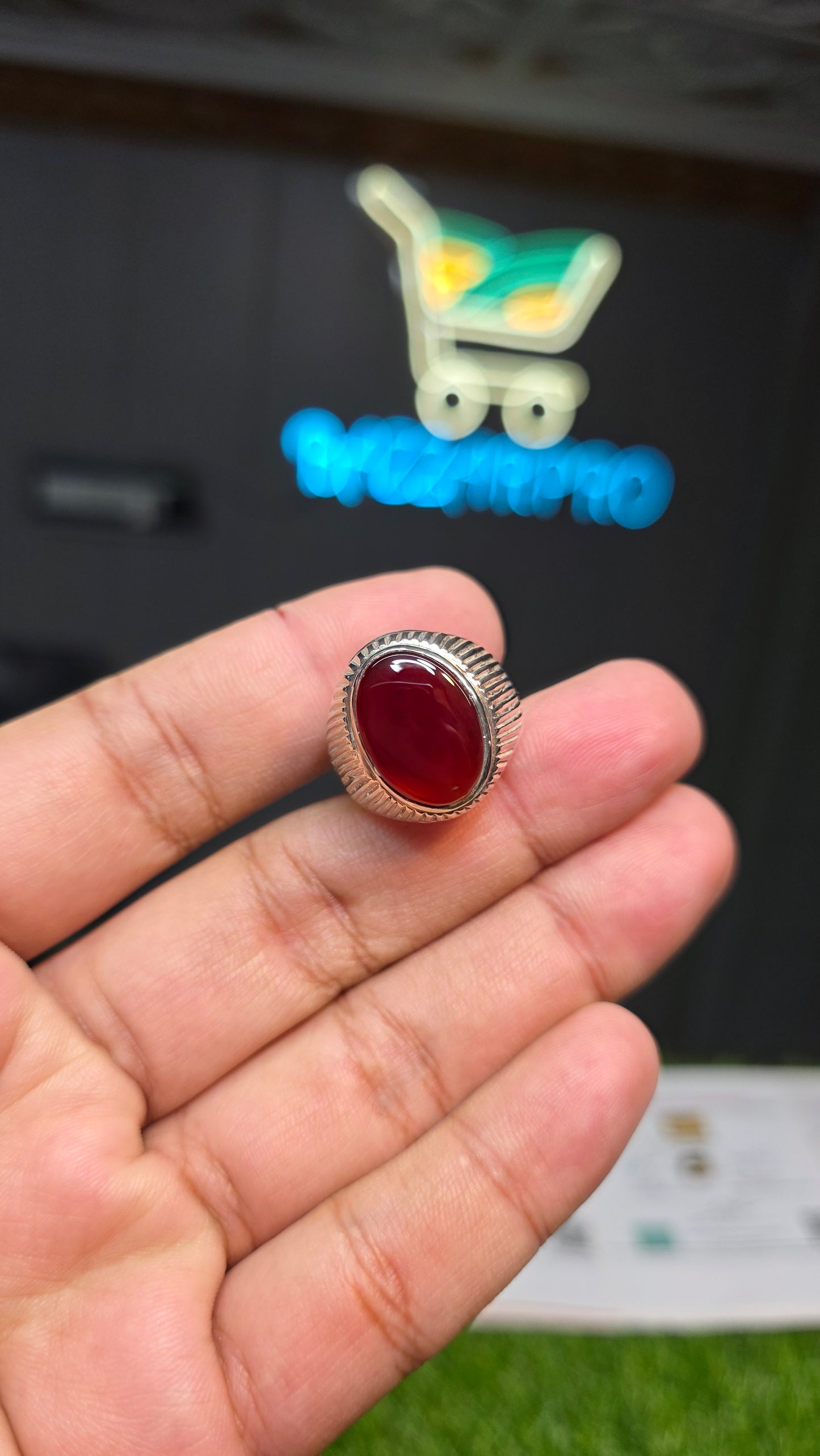 Premium Quality Yamni Aqeeq Ring