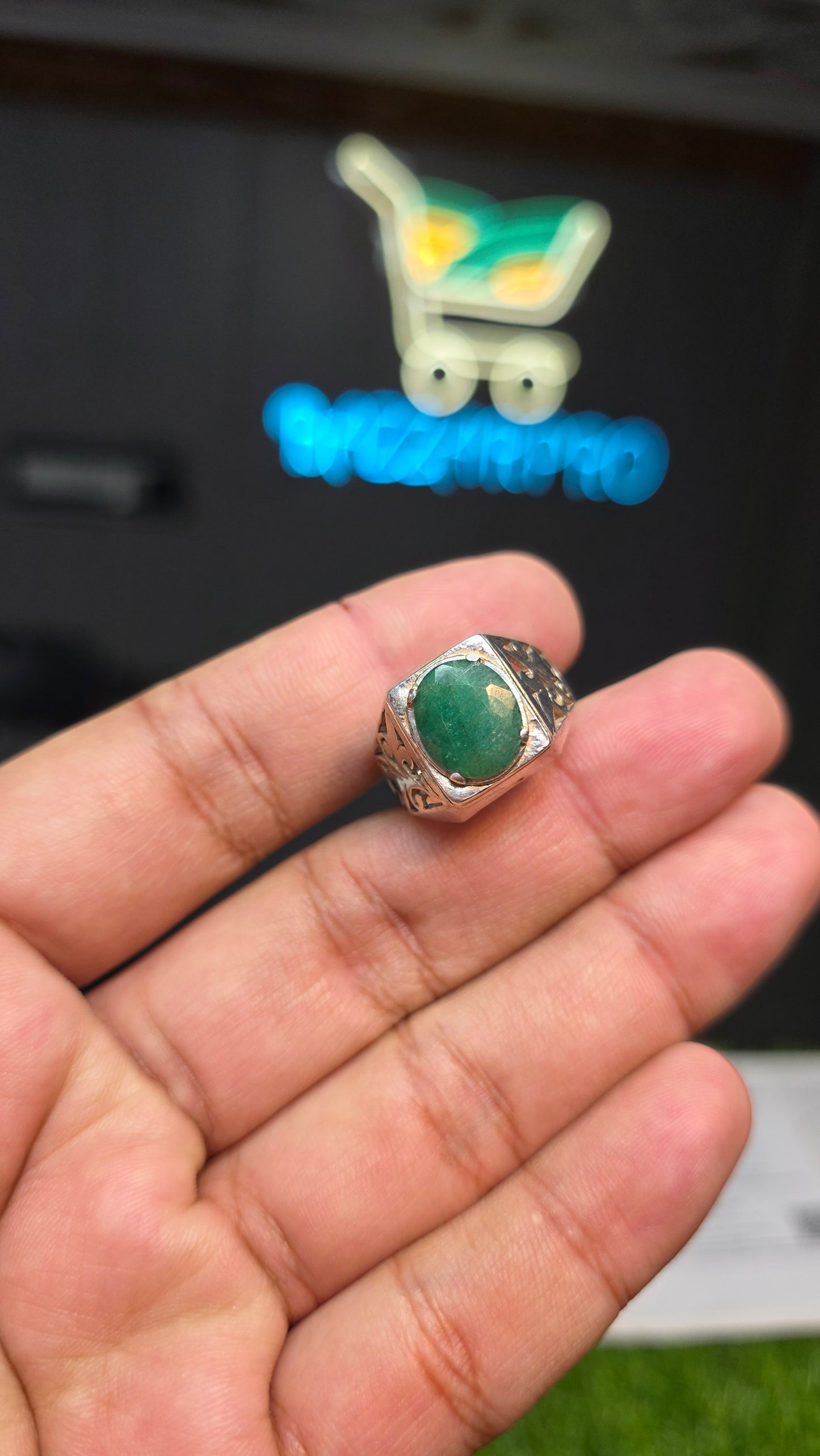 Premium Quality Zamurd Ring