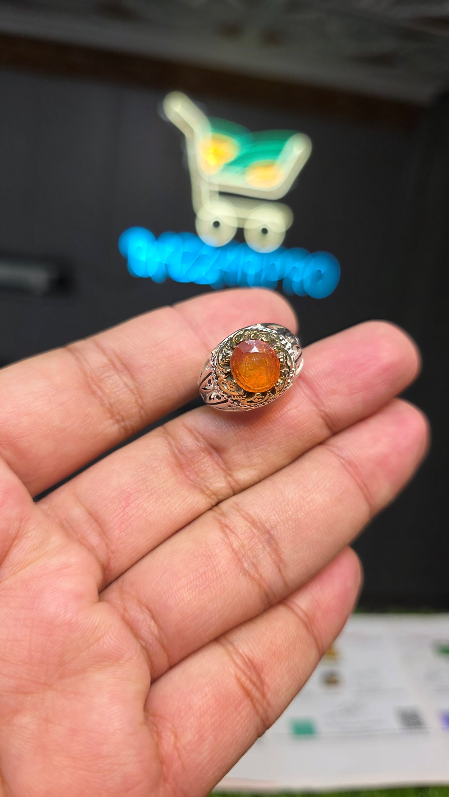 Premium Quality Pukhraj Ring