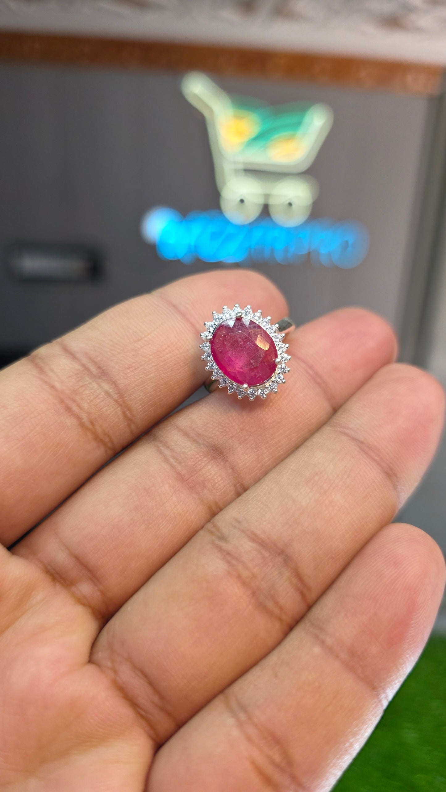 Premium Quality Ruby Ring (Ladies)