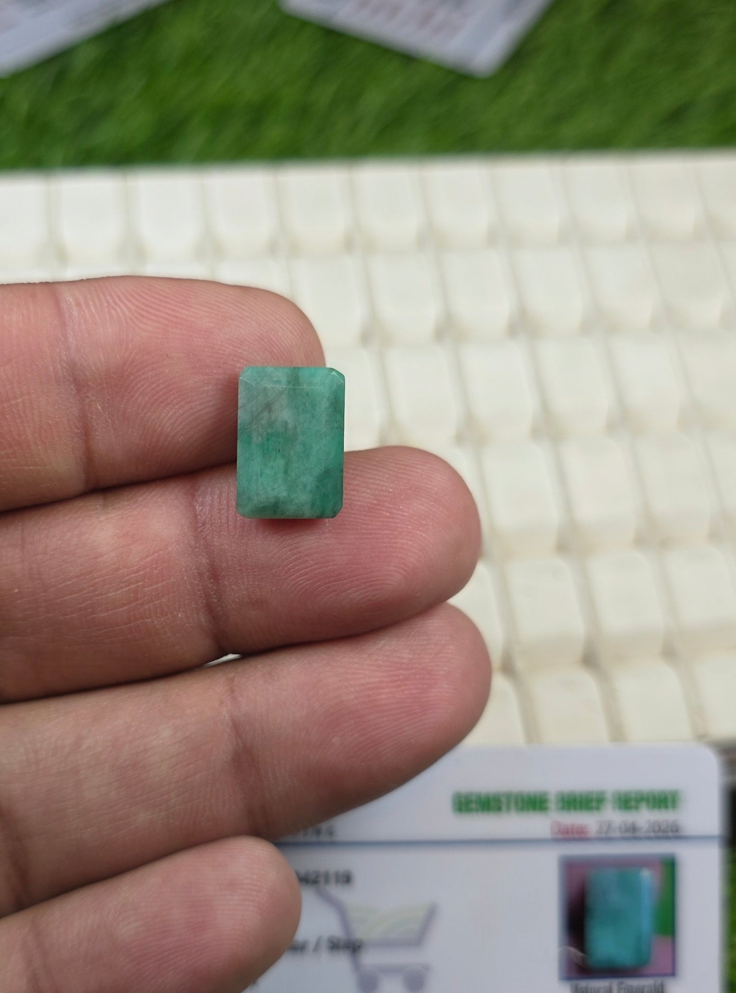 Premium Quality Zambia Zamurd With Lab Certificate