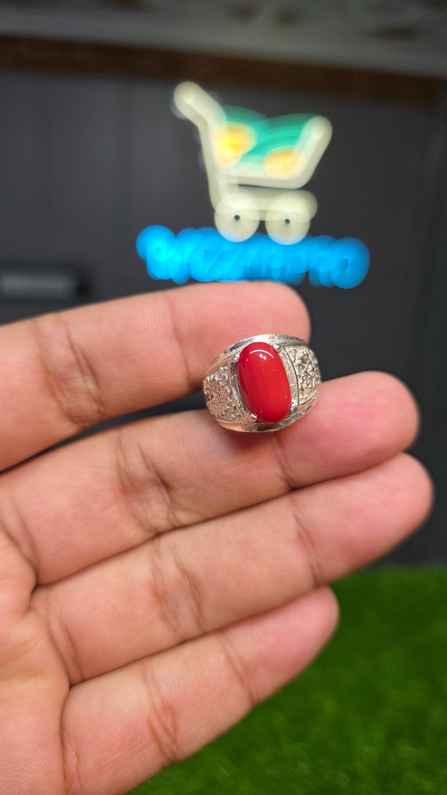 Premium Quality Marjan Ring