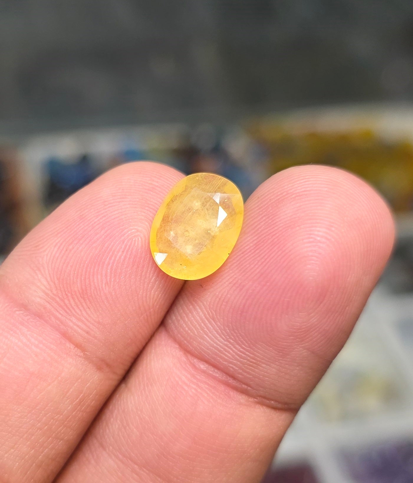 Premium Quality Pukhraj Stone
