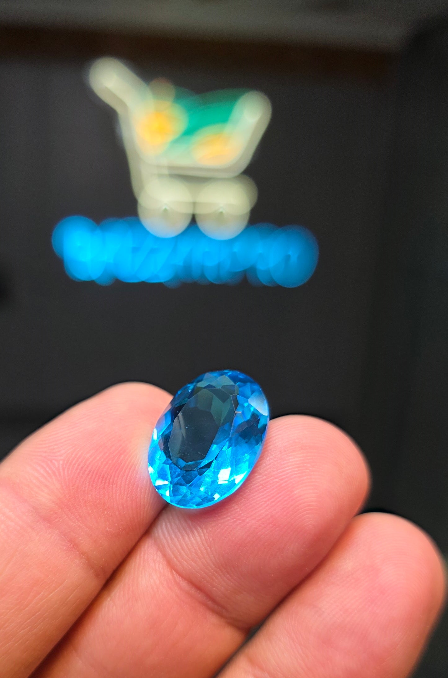 Premium Quality Blue Topaz Stone