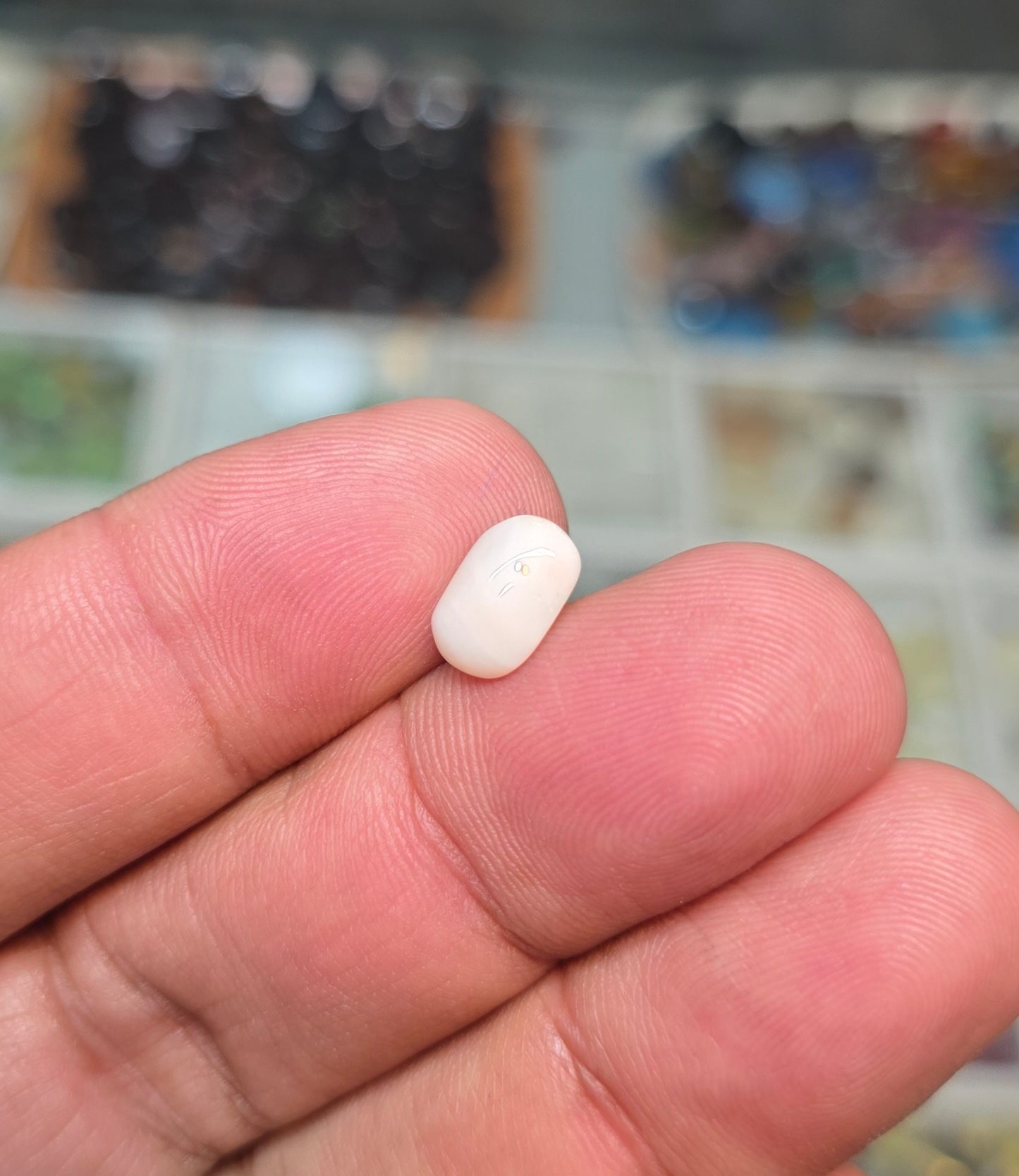 Premium Quality White Marjan Stone