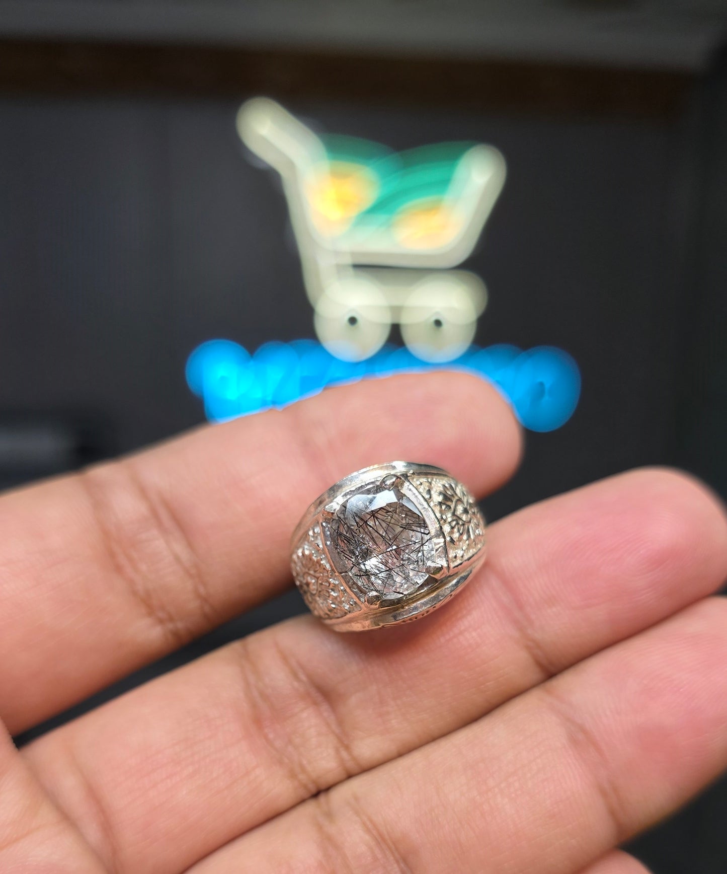 Premium Quality Moh e Najaf Ring
