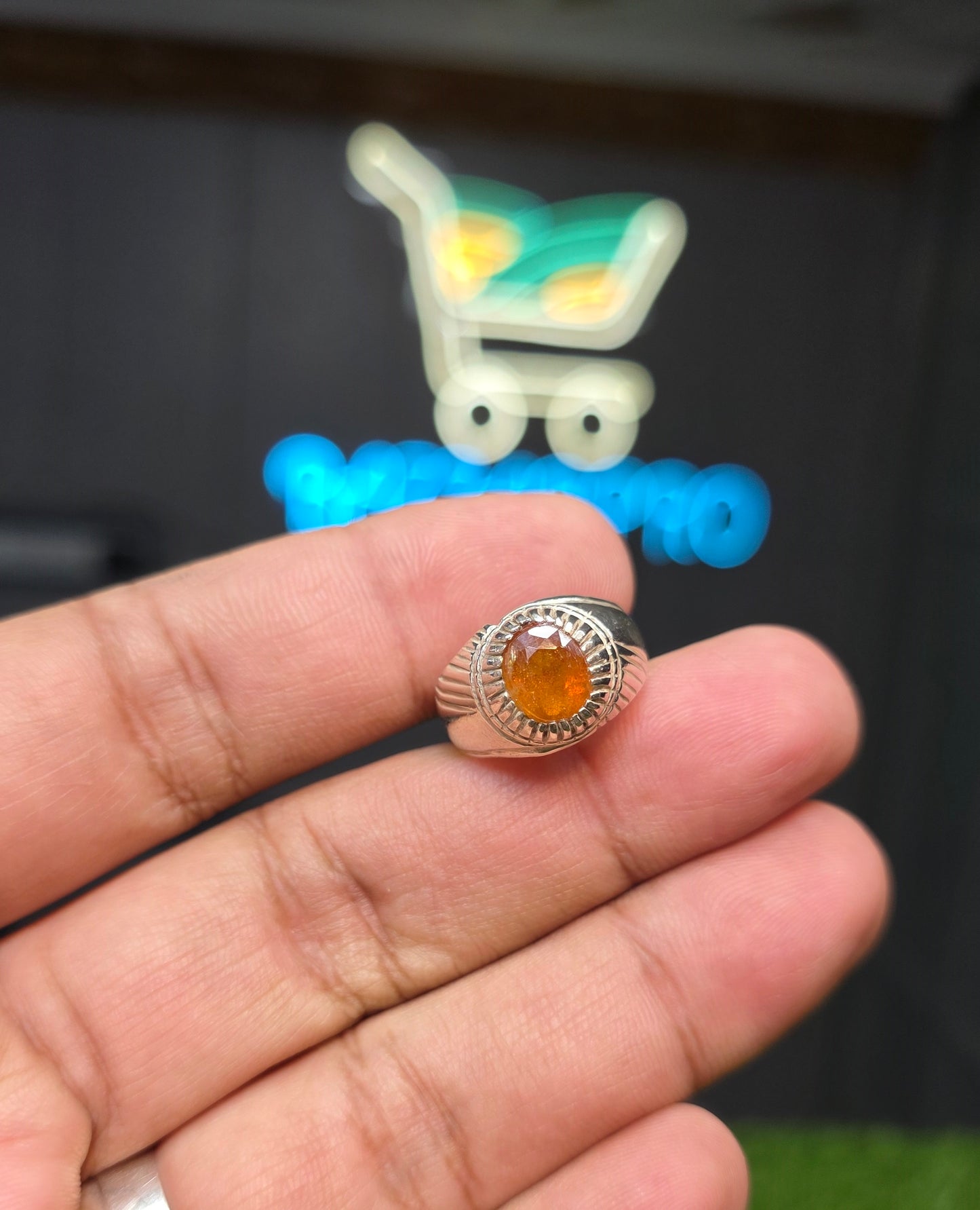 Premium Quality Pukhraj Ring