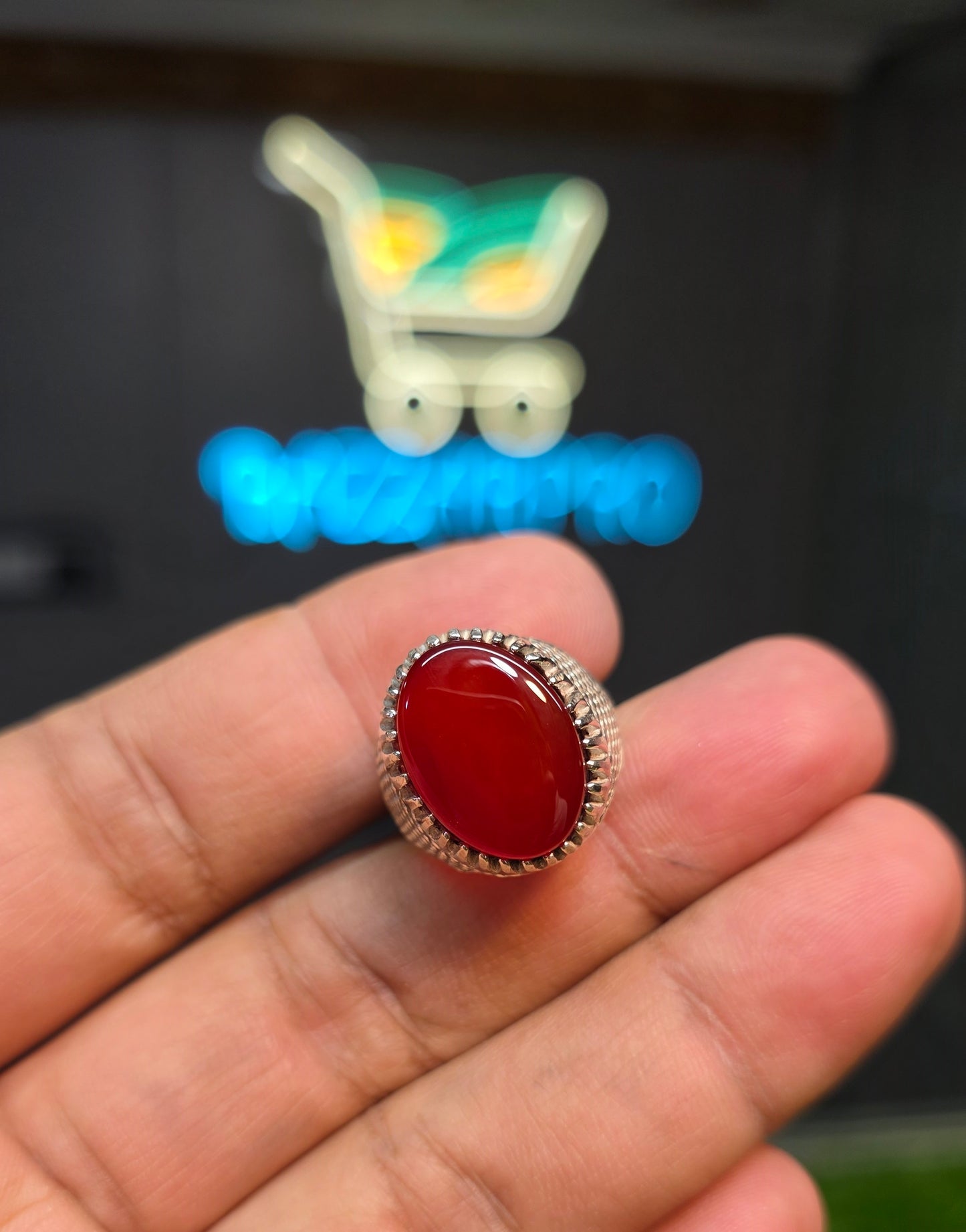 Premium Quality Yamni Aqeeq Ring