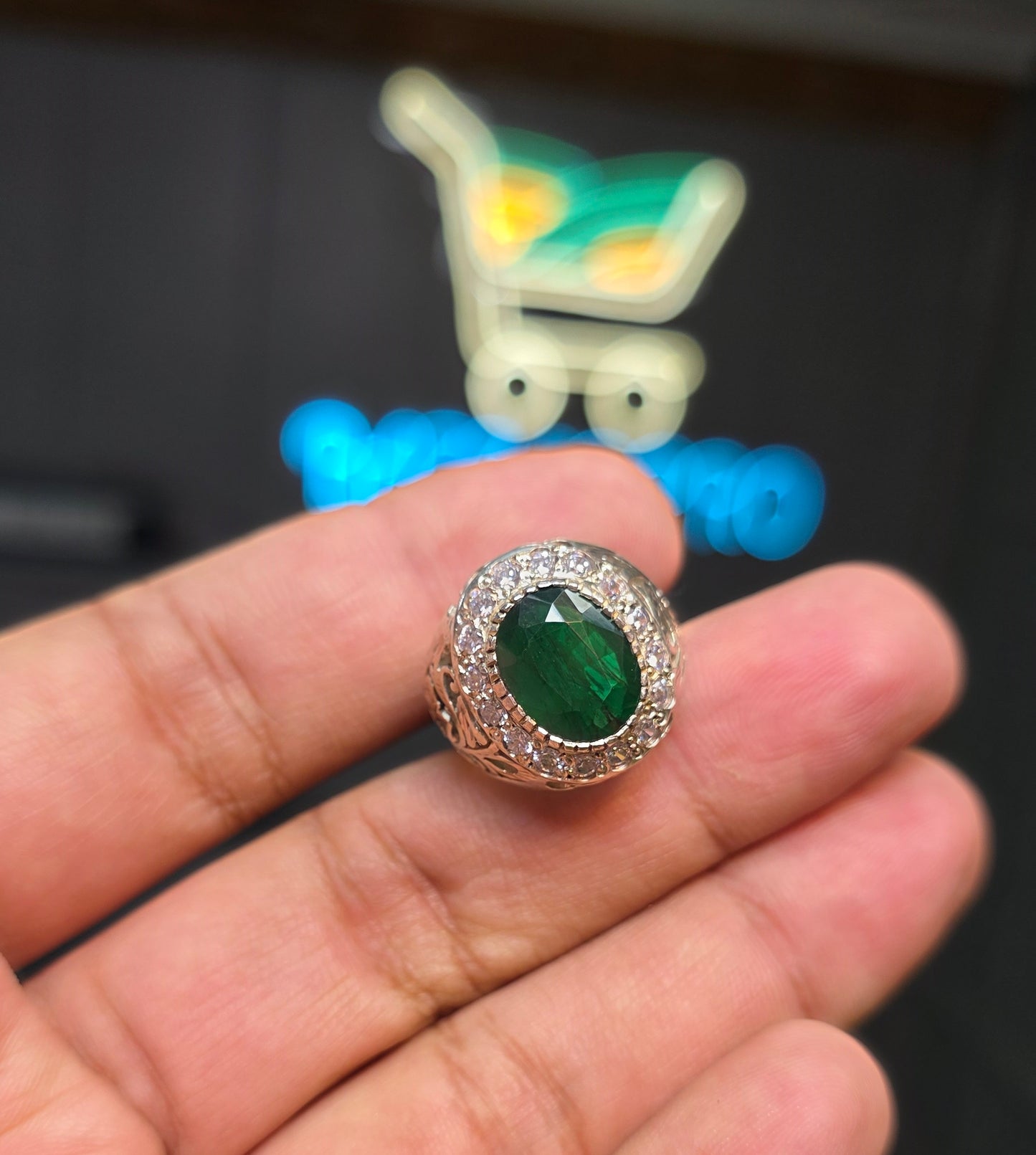 Premium Quality Gilson Zamurd Ring