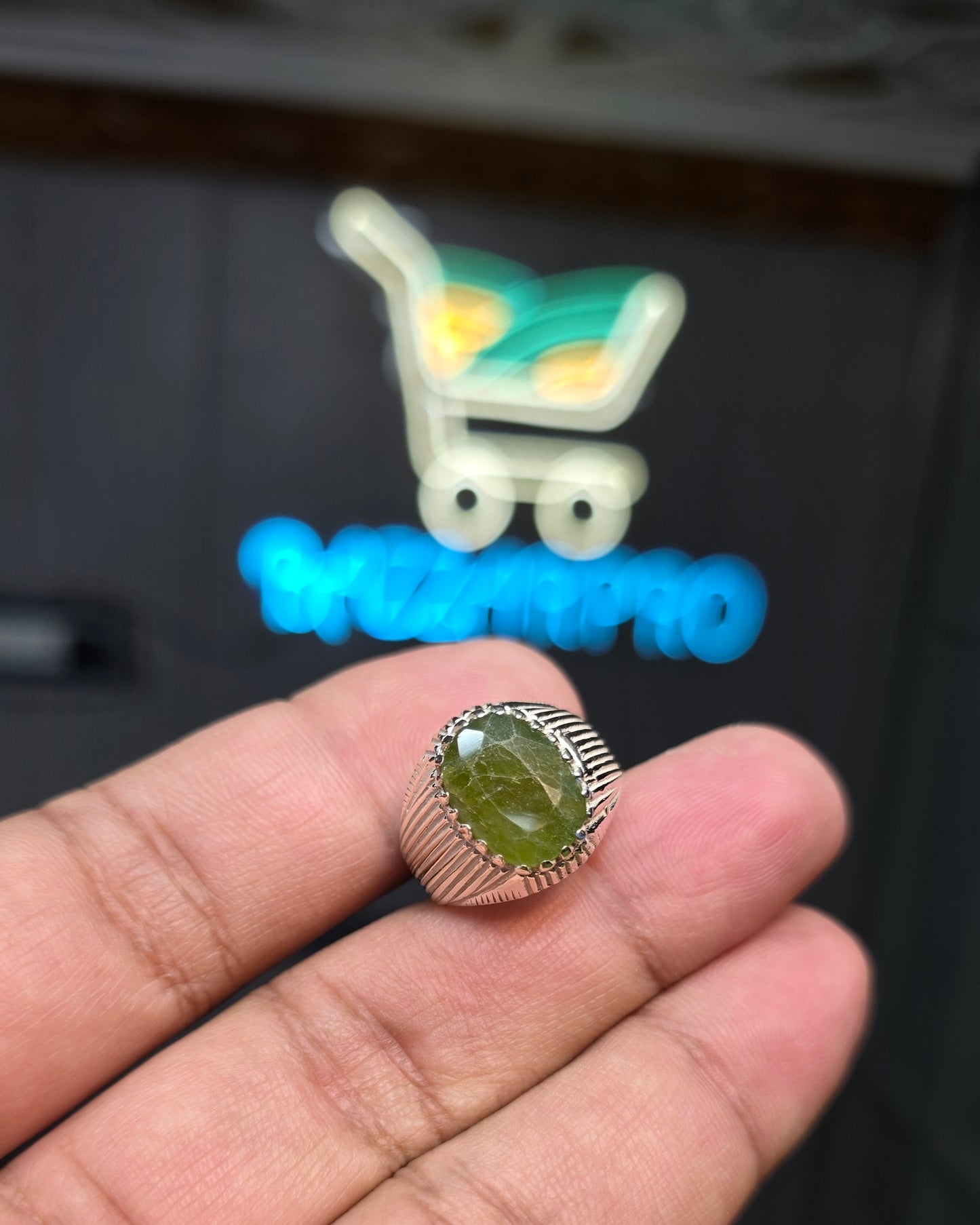 Premium Quality Peridot Ring