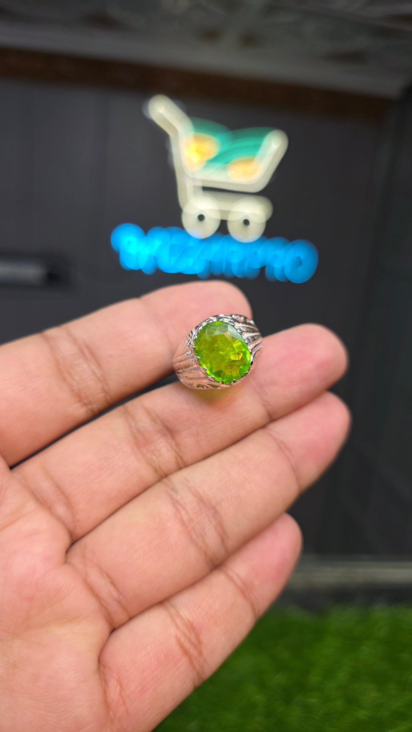 Premium Quality Peridot Ring