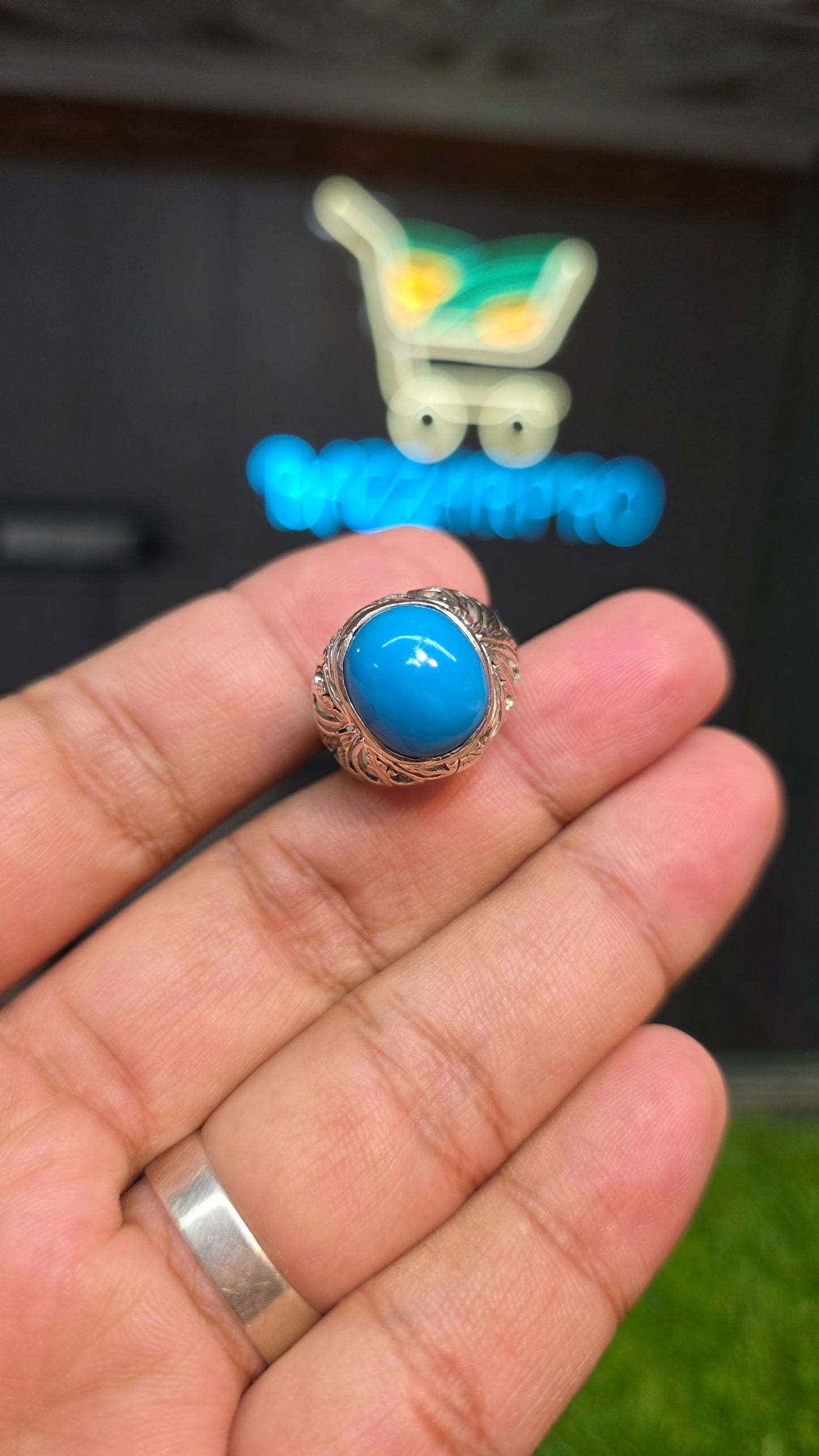Premium Quality Feroza Ring