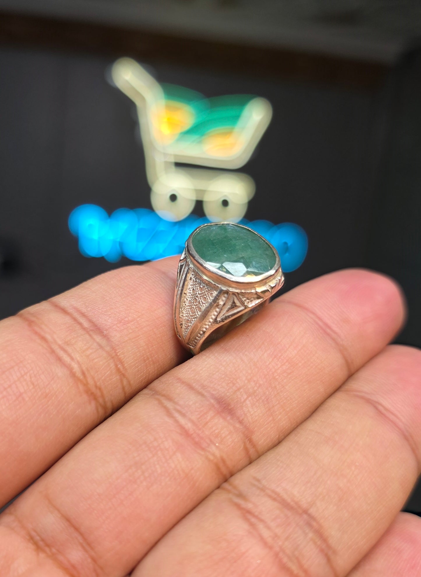 Premium Quality Zamurd Ring