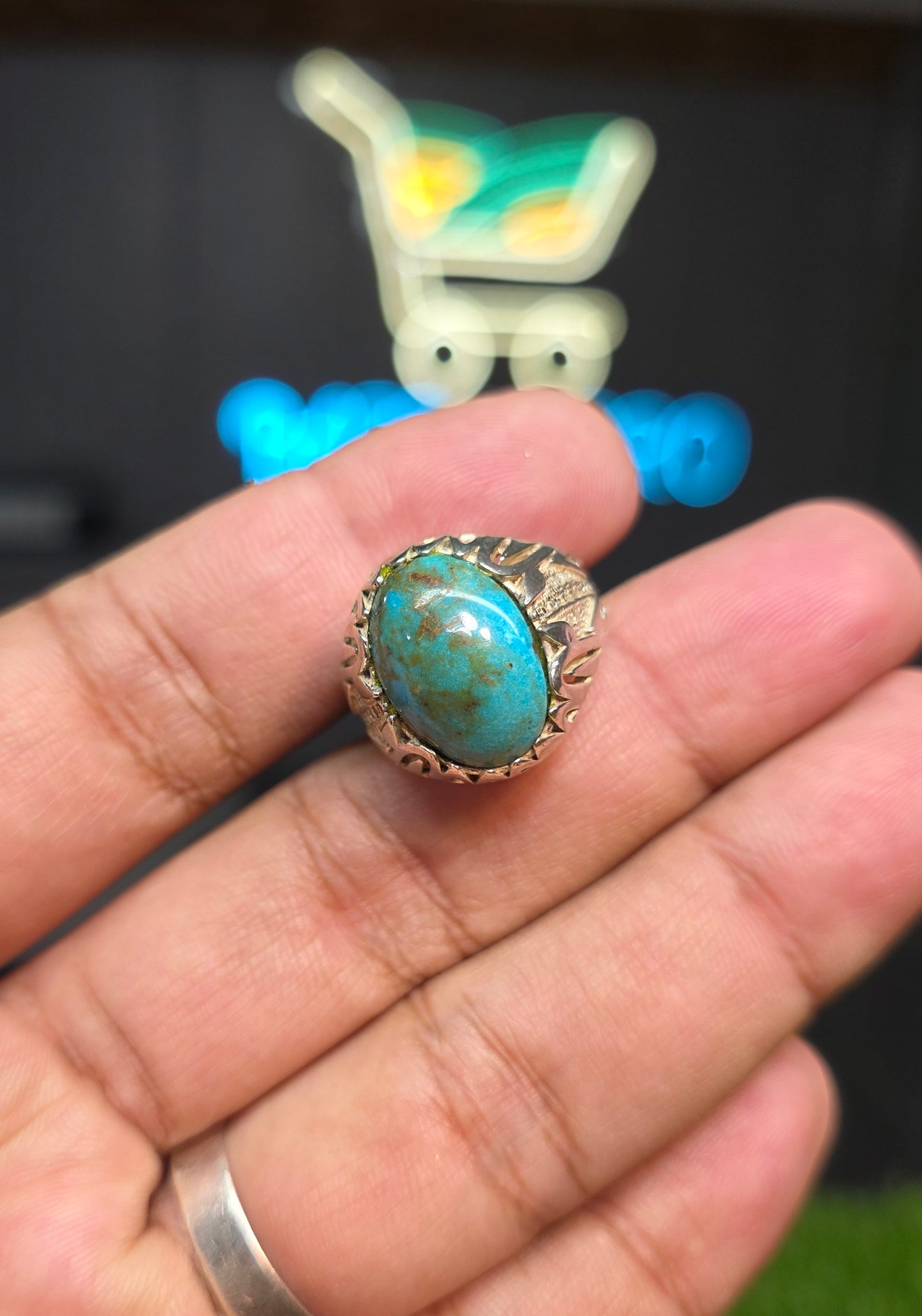 Premium Quality Feroza Ring