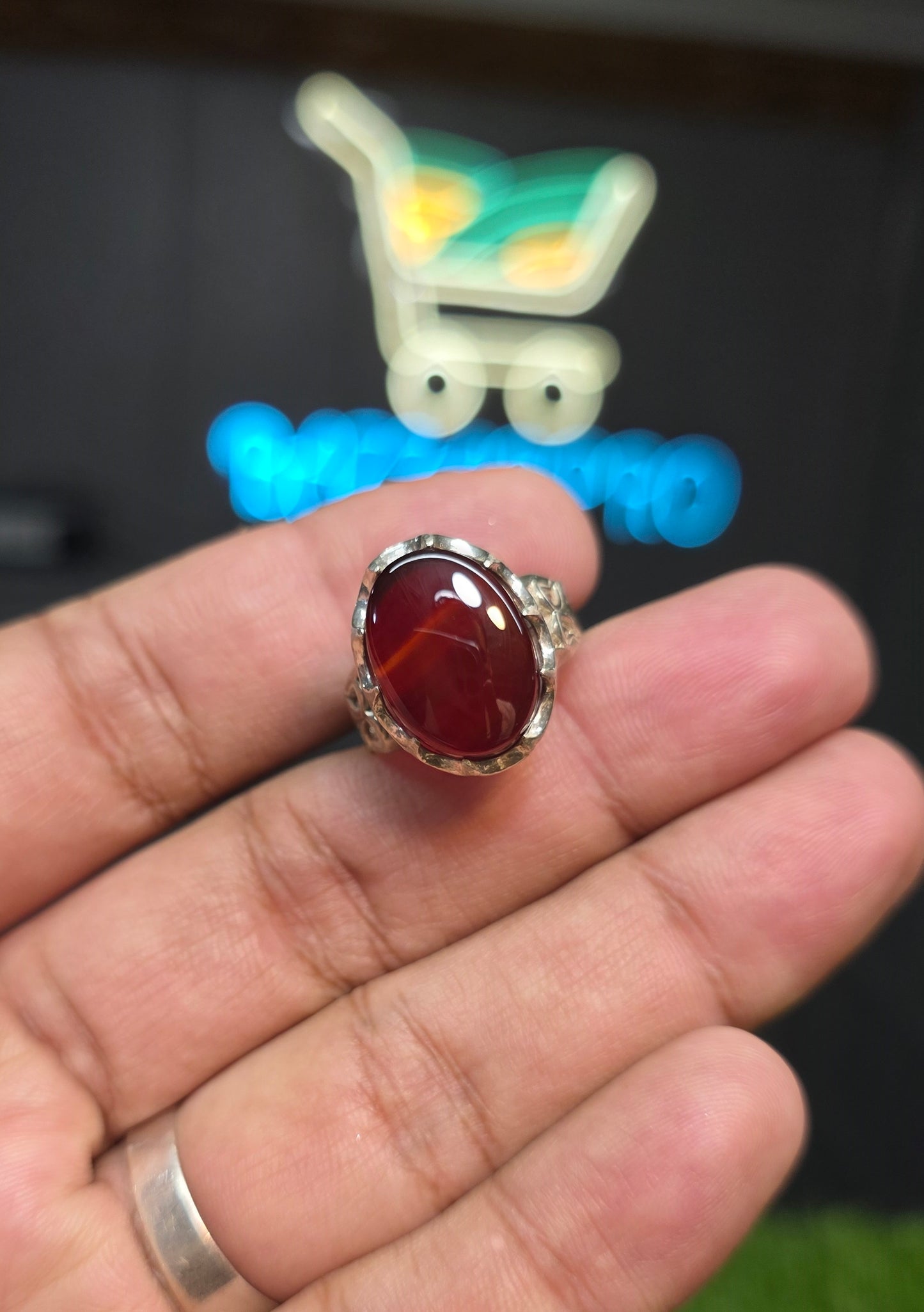 Premium Quality Yamni Aqeeq Ring