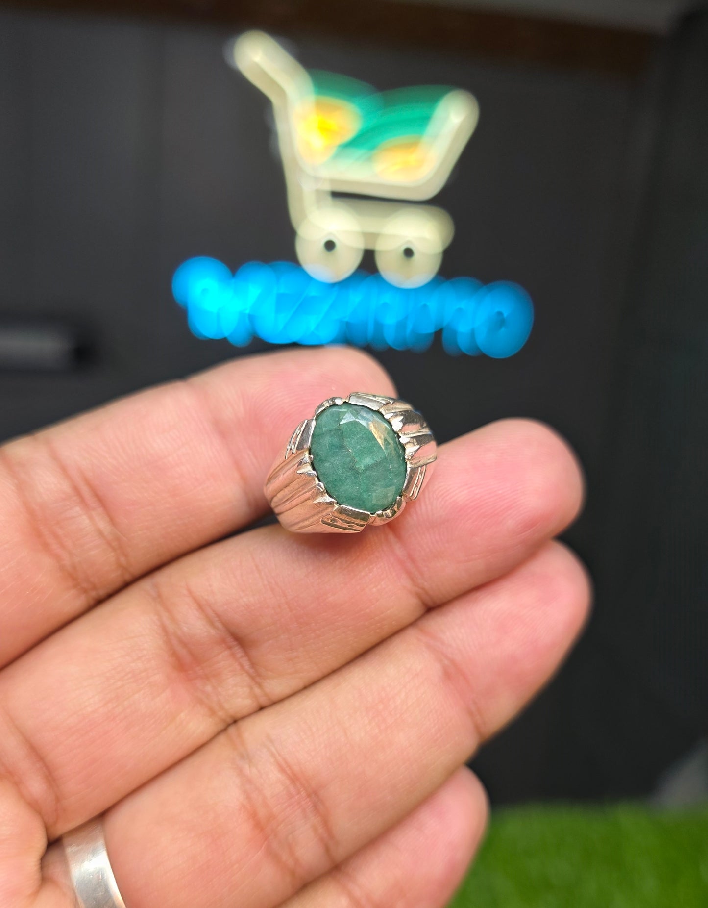 Premium Quality Zamurd Ring