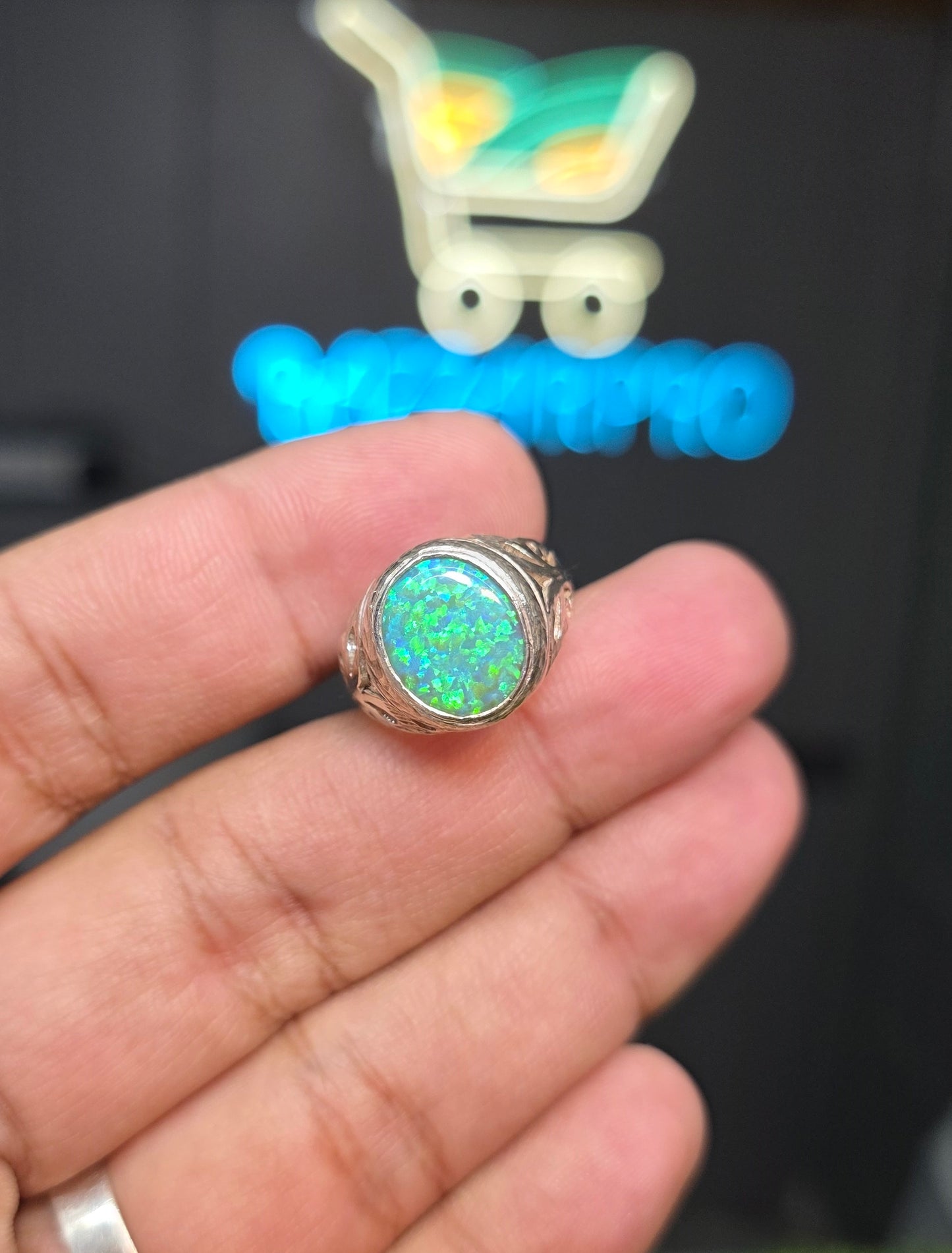 Premium Quality Opal Ring