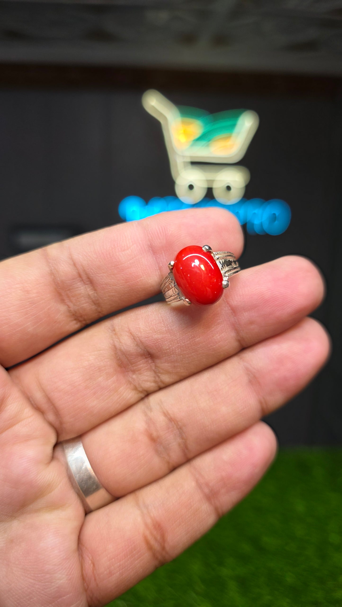 Premium Quality Marjan Ring