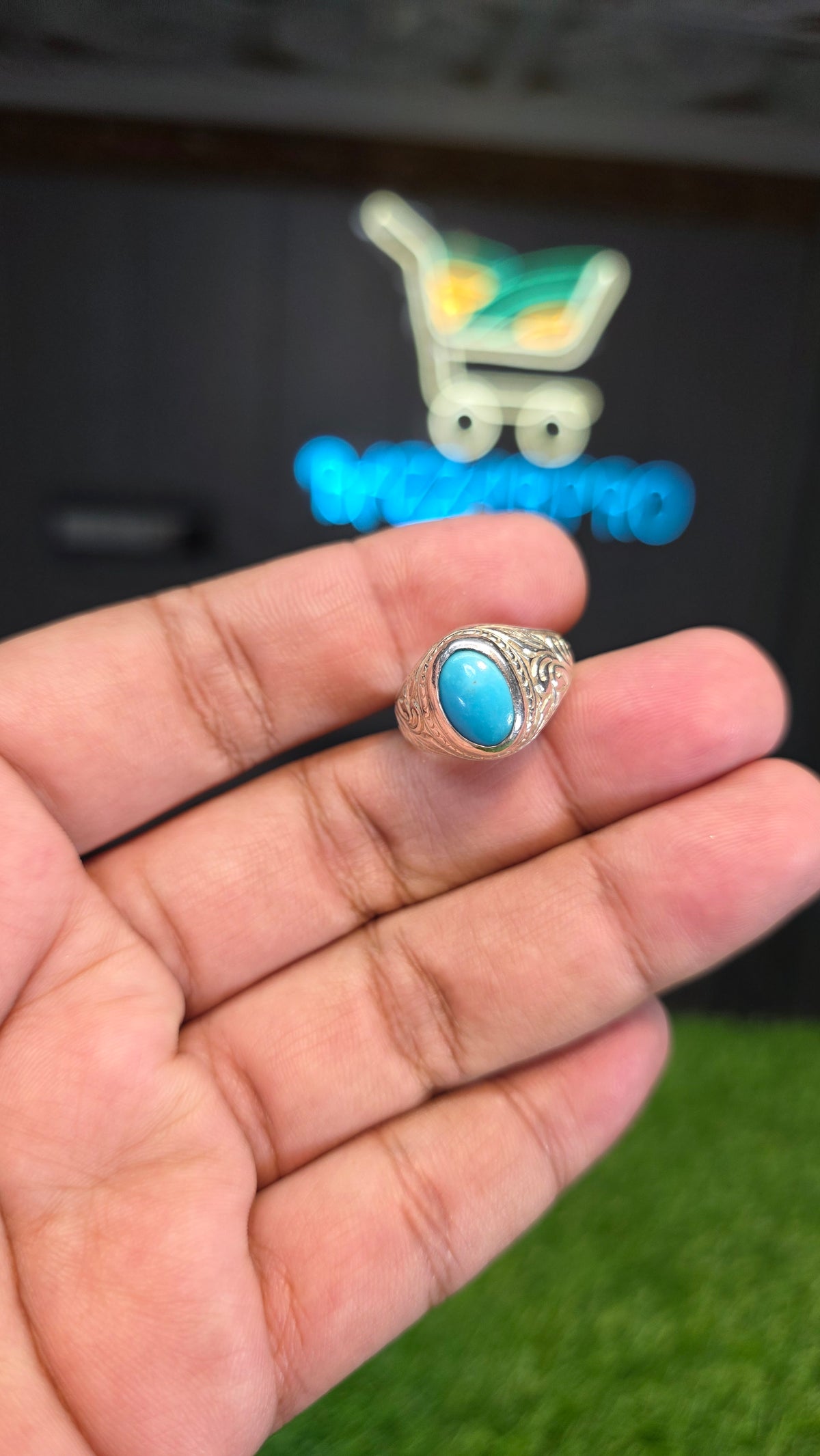 Premium Quality Feroza Ring