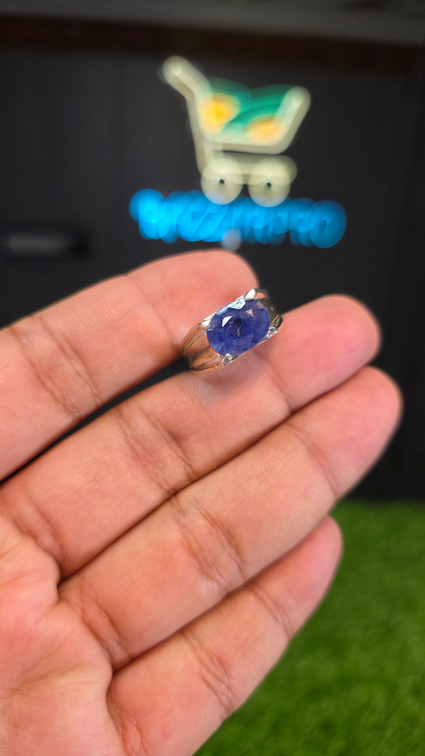 Premium Quality Neelam Ring