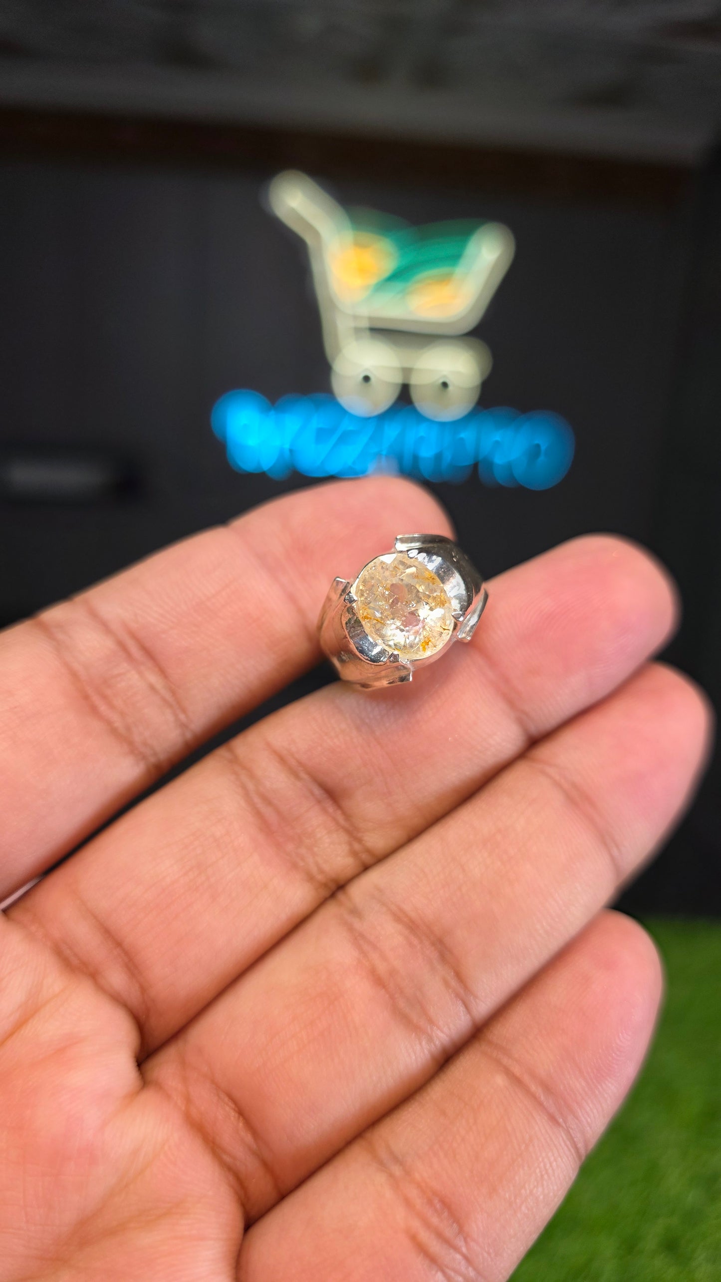 Premium Quality Ceylon Topaz Ring