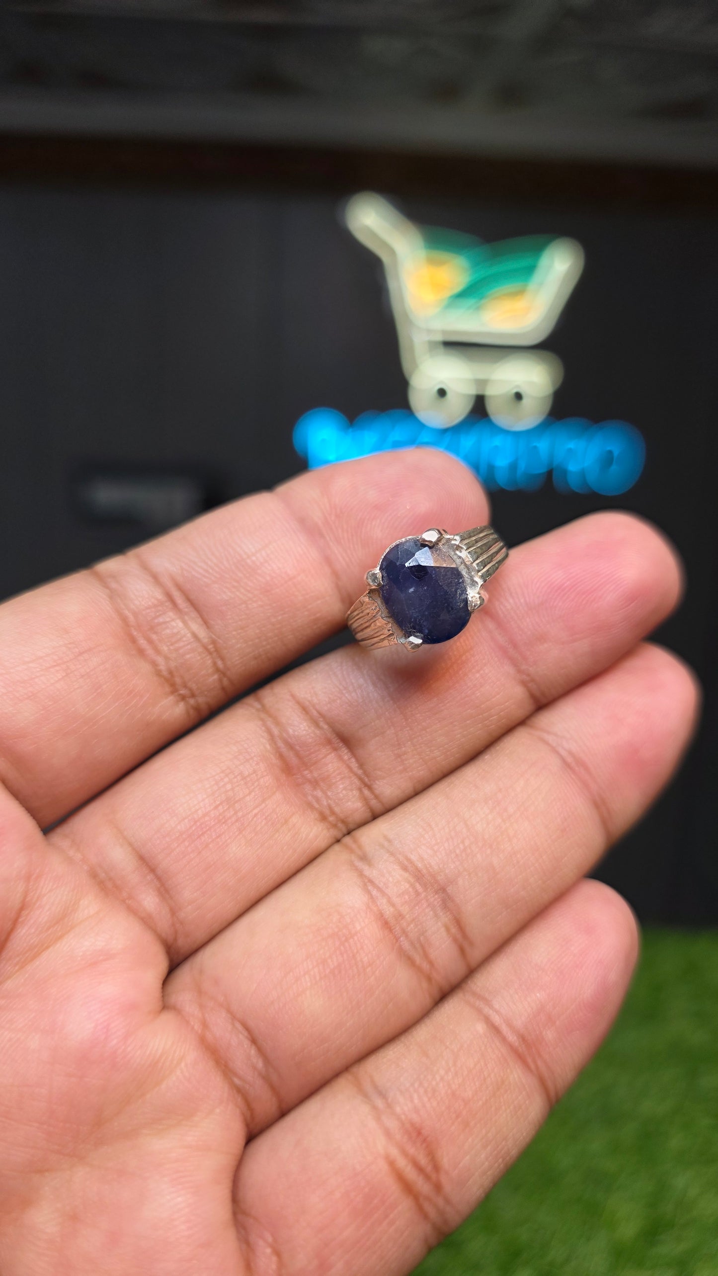 Premium Quality Neelam Ring