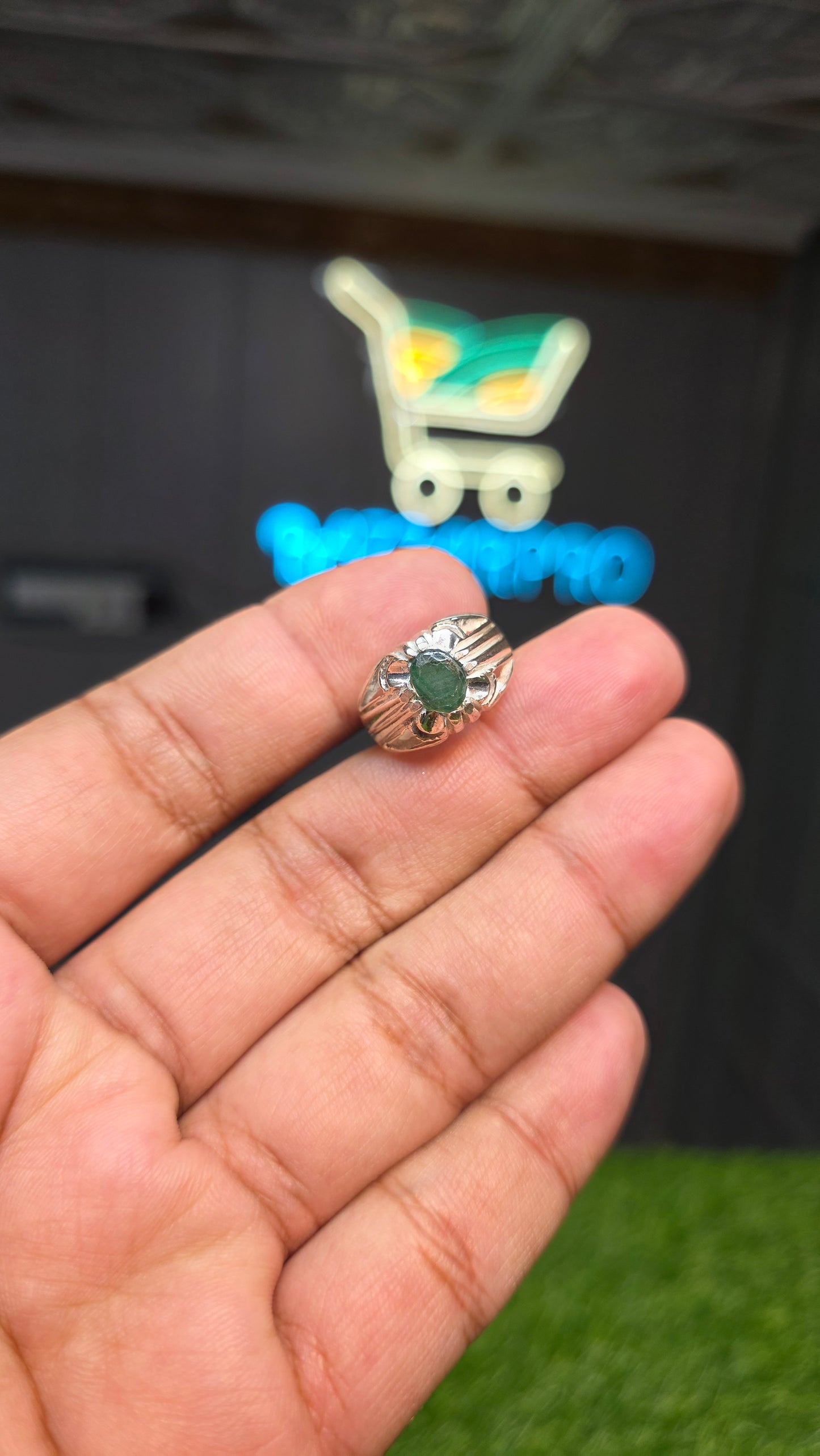 Premium Quality Zamurd Ring