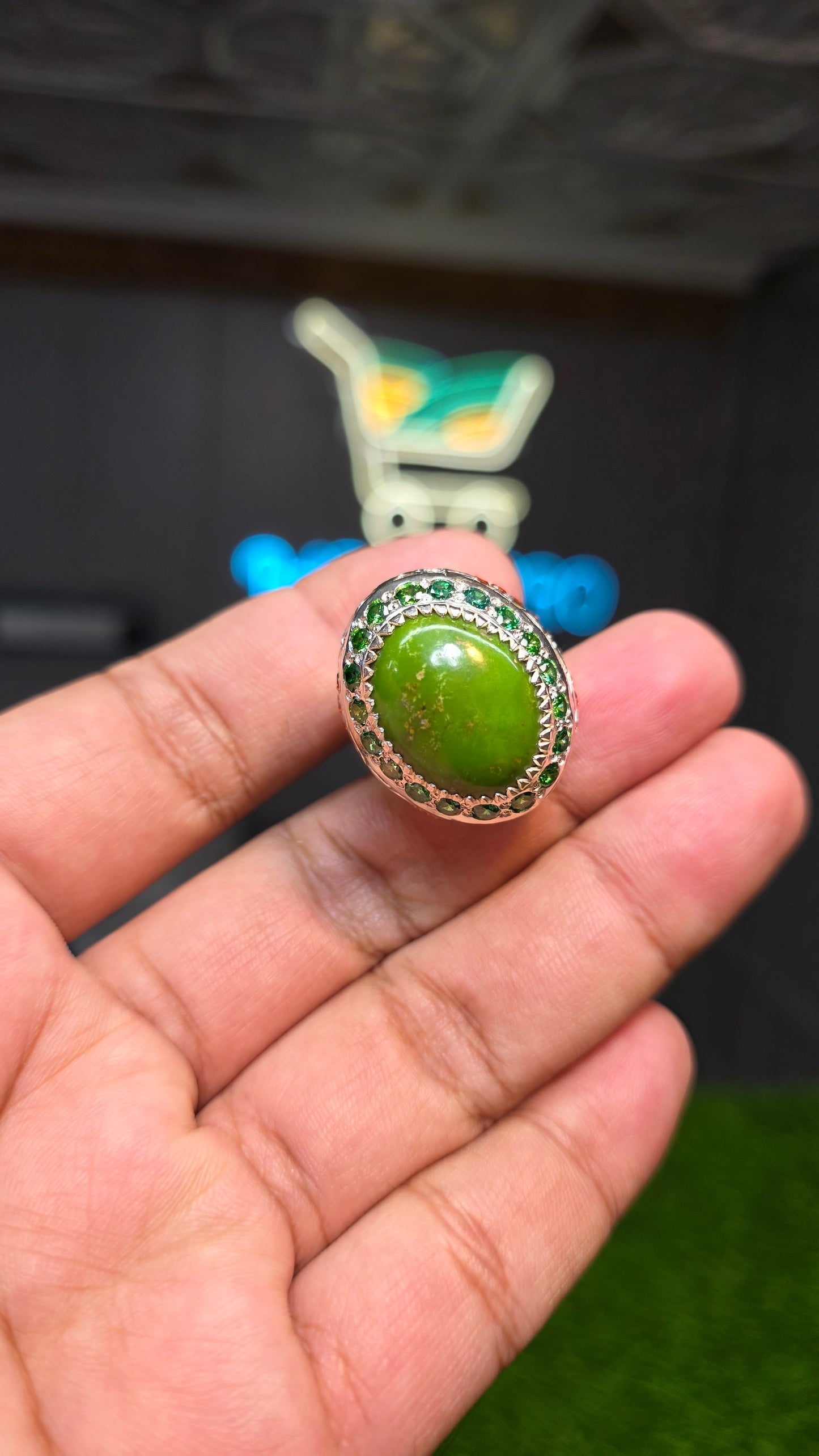 Premium Quality Old Mine Hussani Feroza Ring