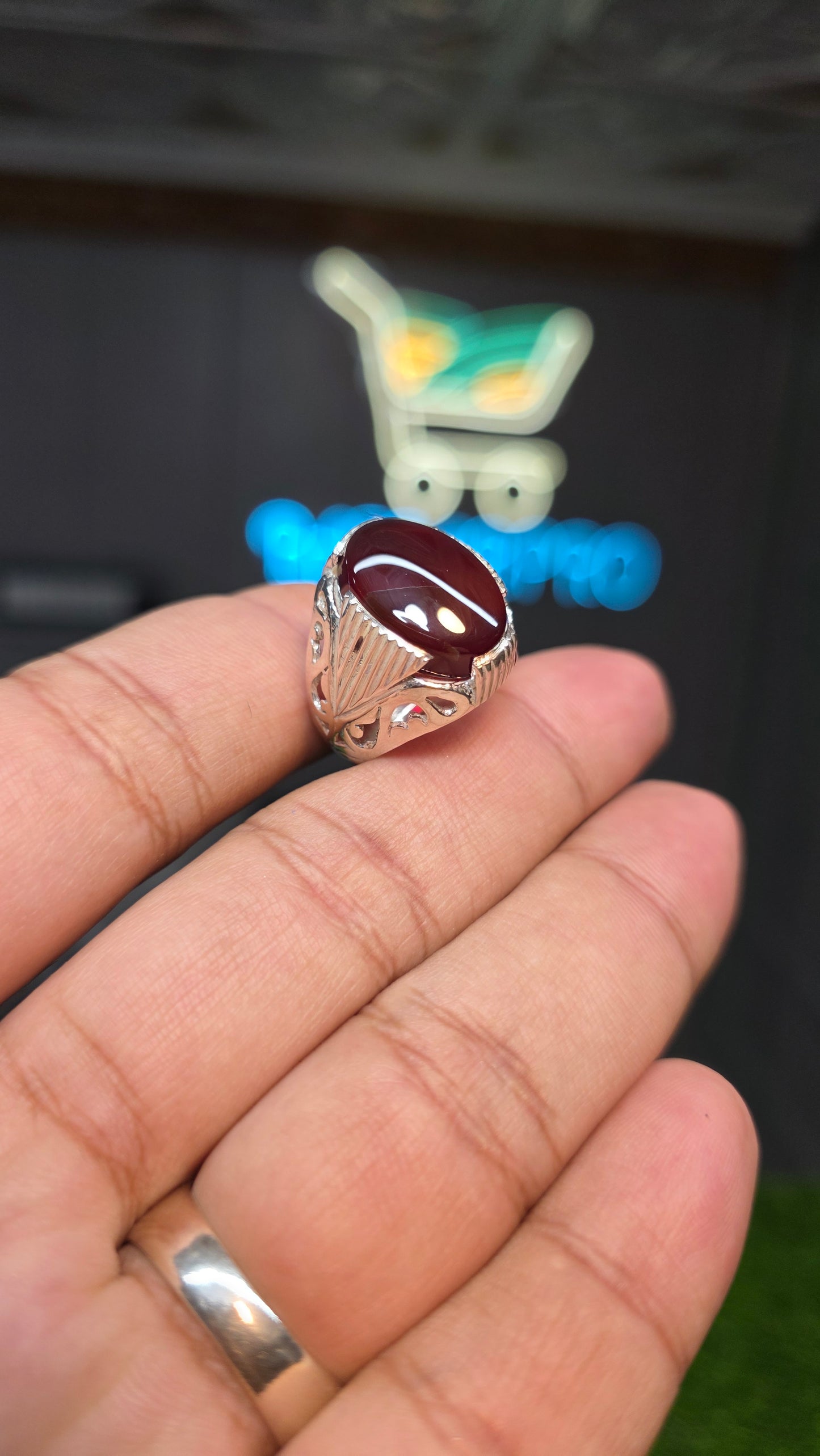 Premium Quality Yamni Aqeeq Ring