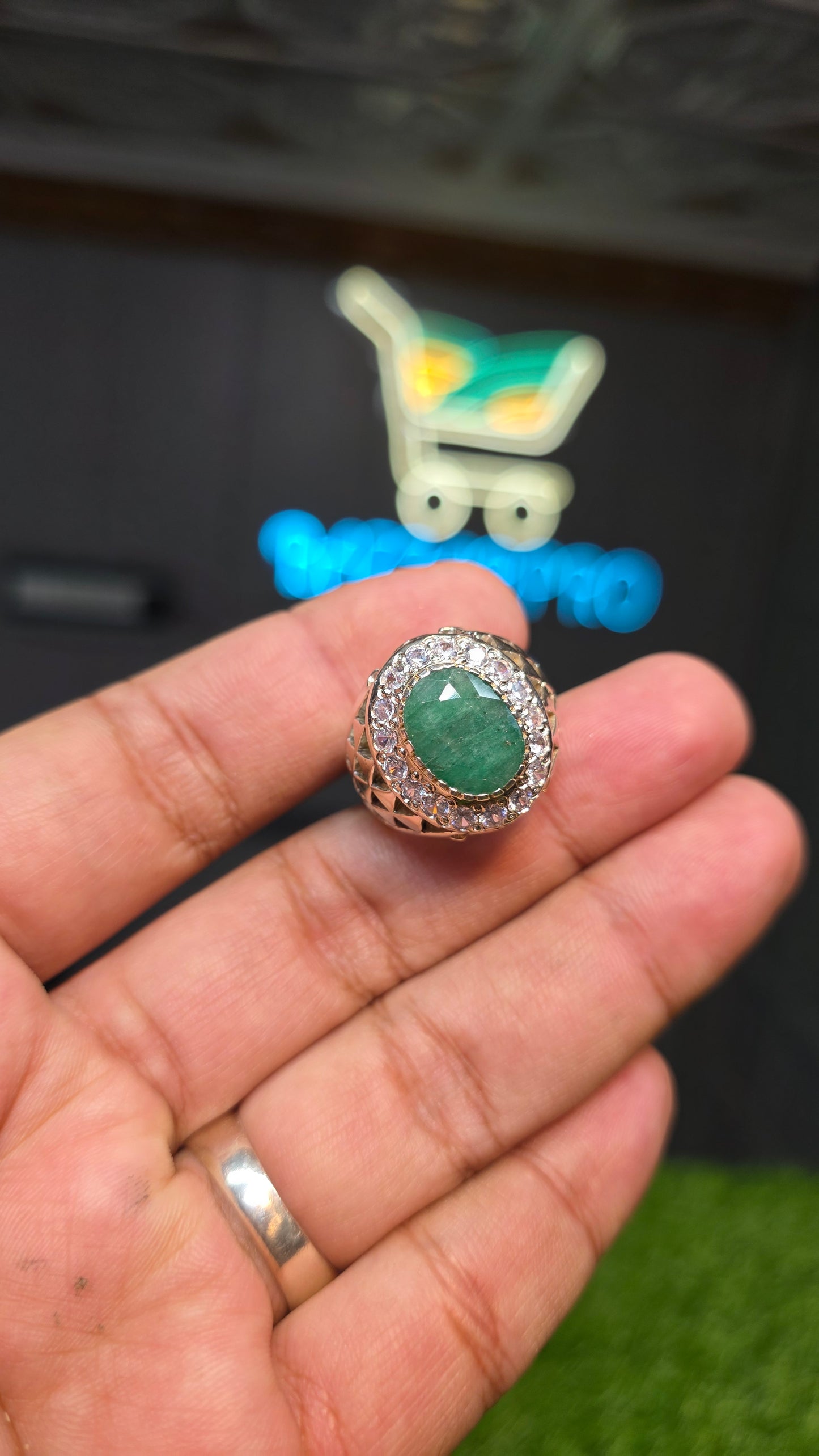 Premium Quality Zamurd Ring