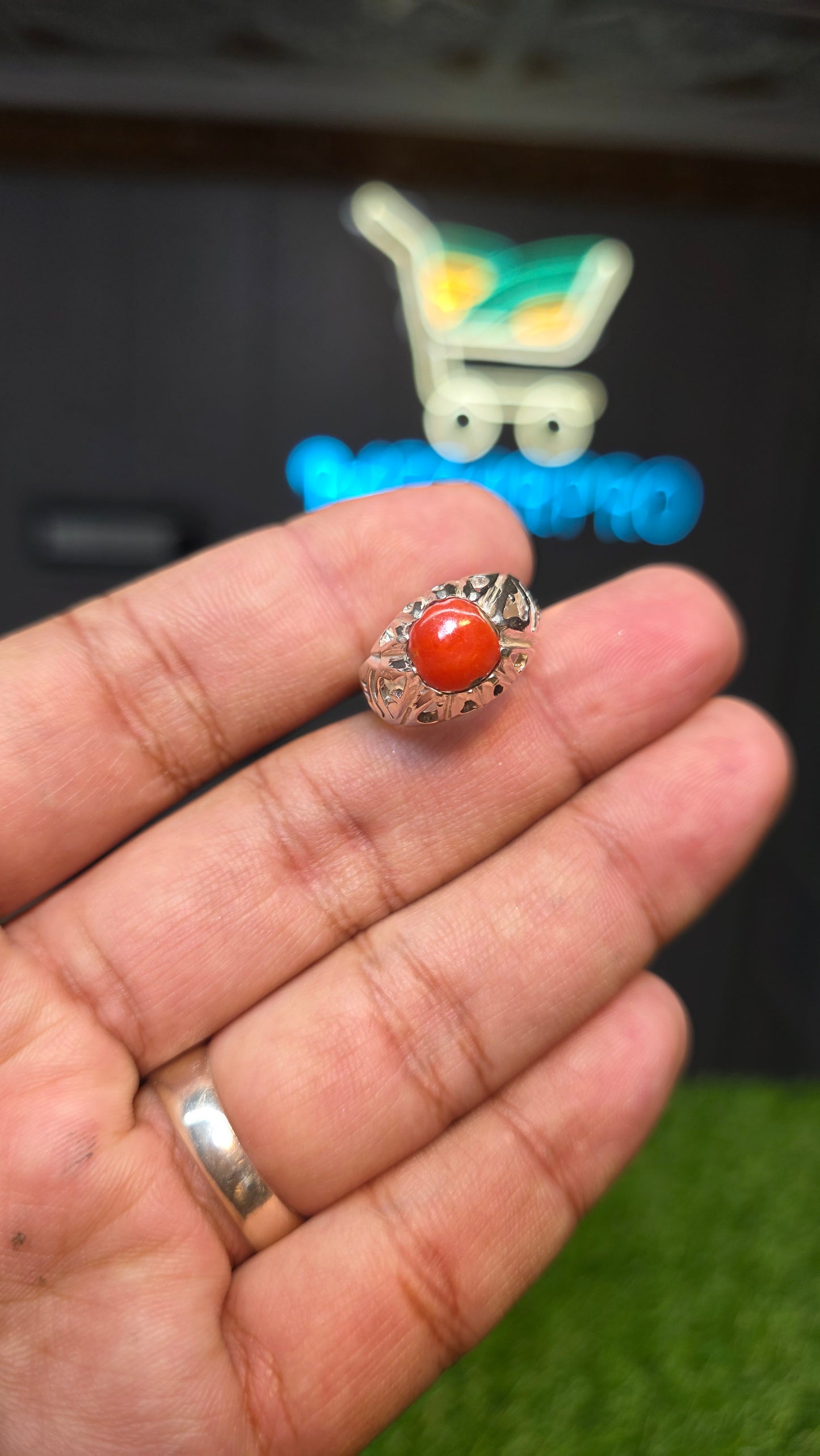 Premium Quality Marjan Ring