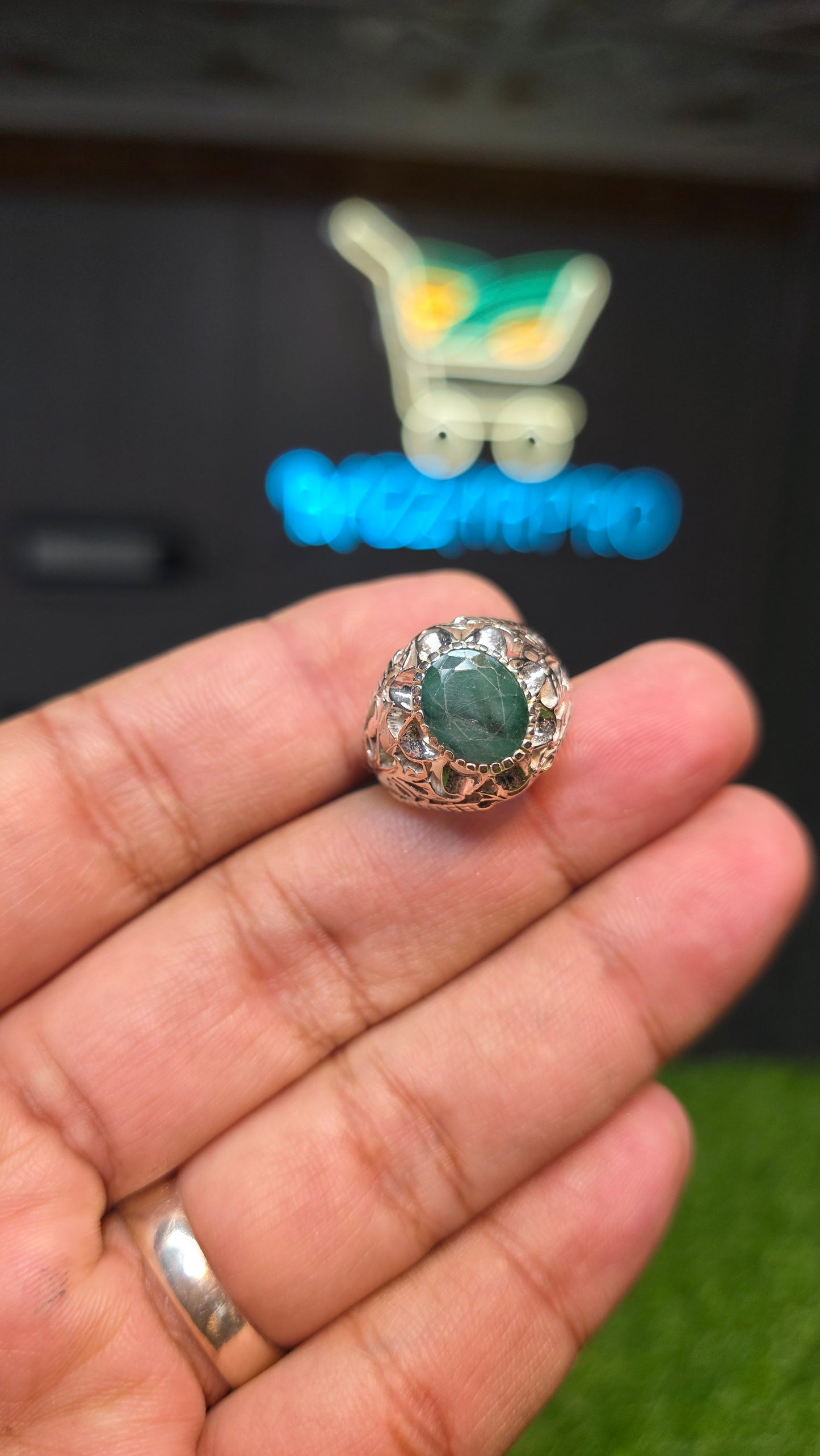Premium Quality Zamurd Ring