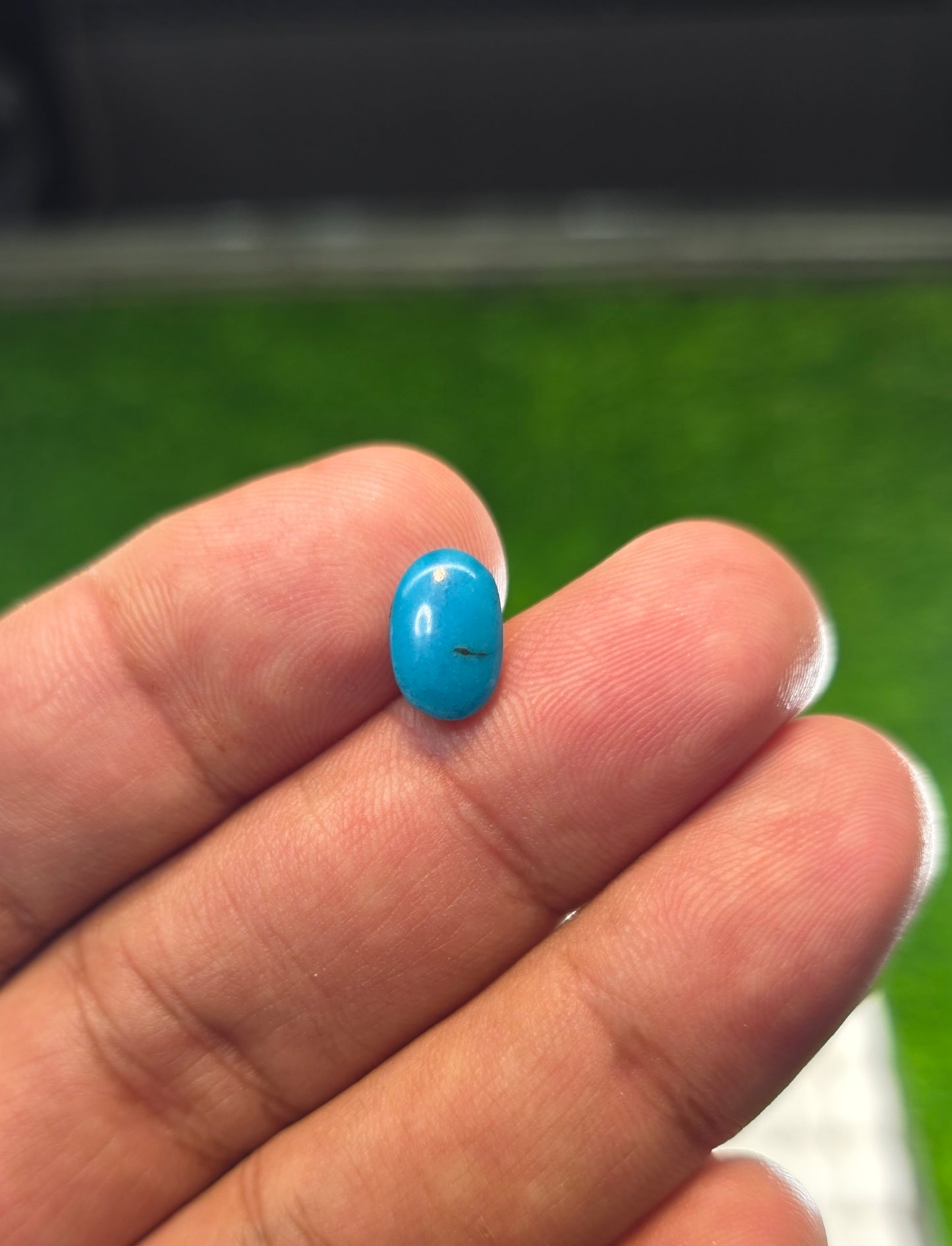 Natural Feroza Stone With Lab Certificate