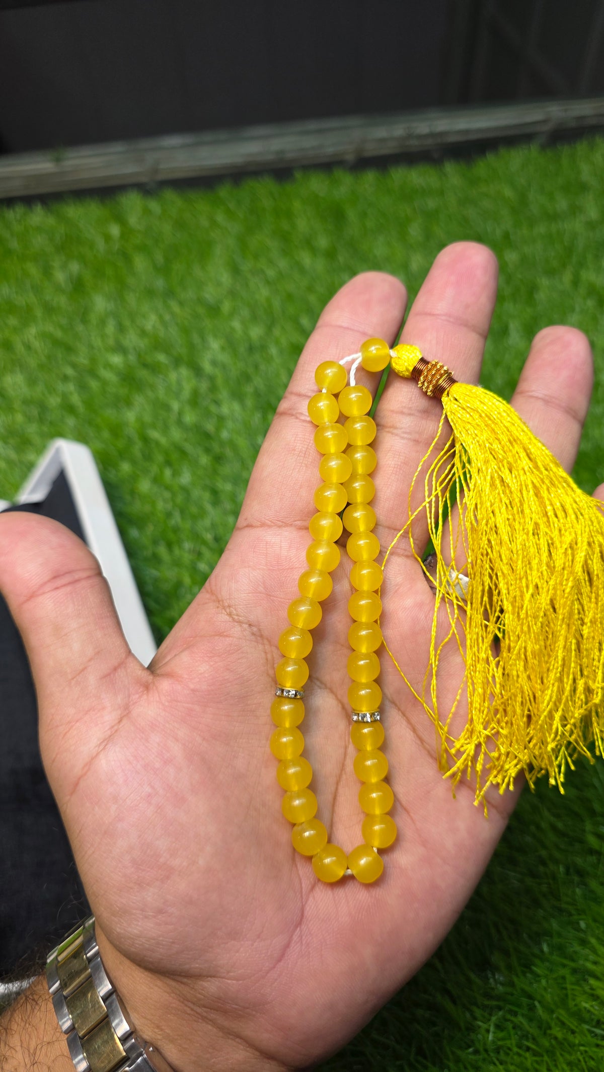 Natural Aqeeq Tasbeeh 33 Beads