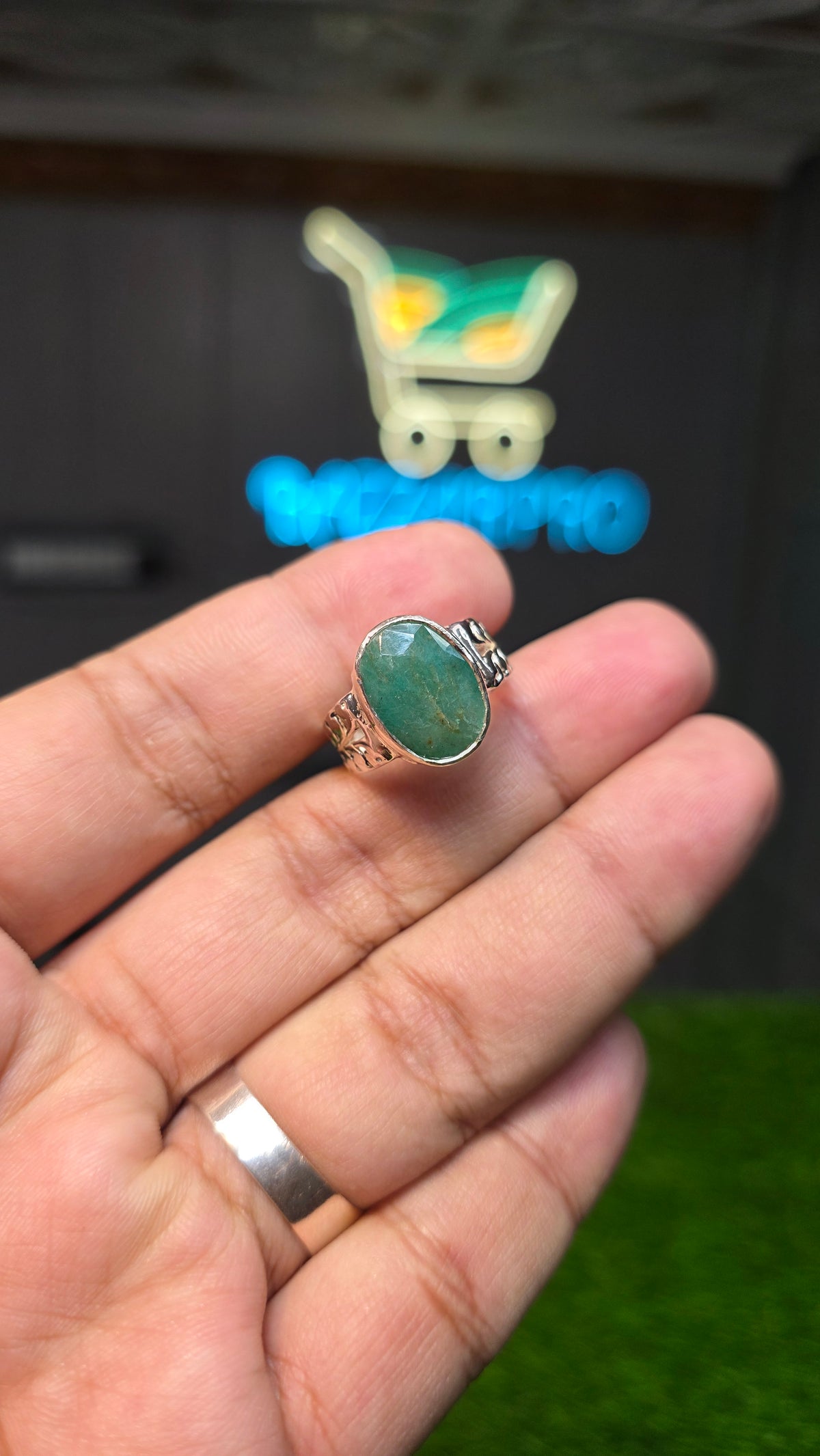 Premium Quality Zamurd Ring