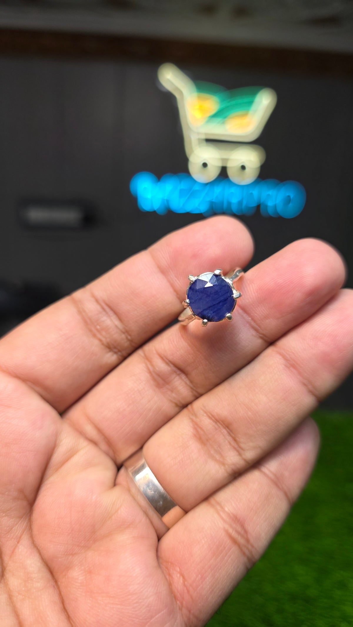 Premium Quality Neelam Ring