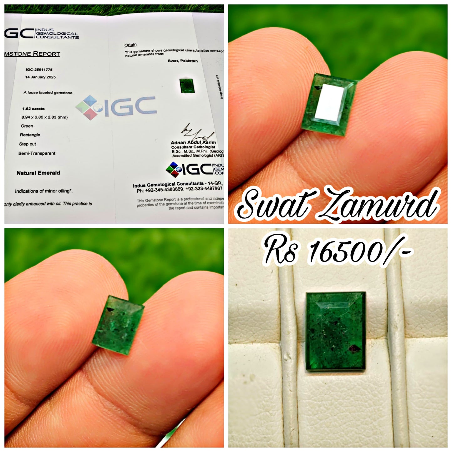 Swat Zamurd With Lab certificate