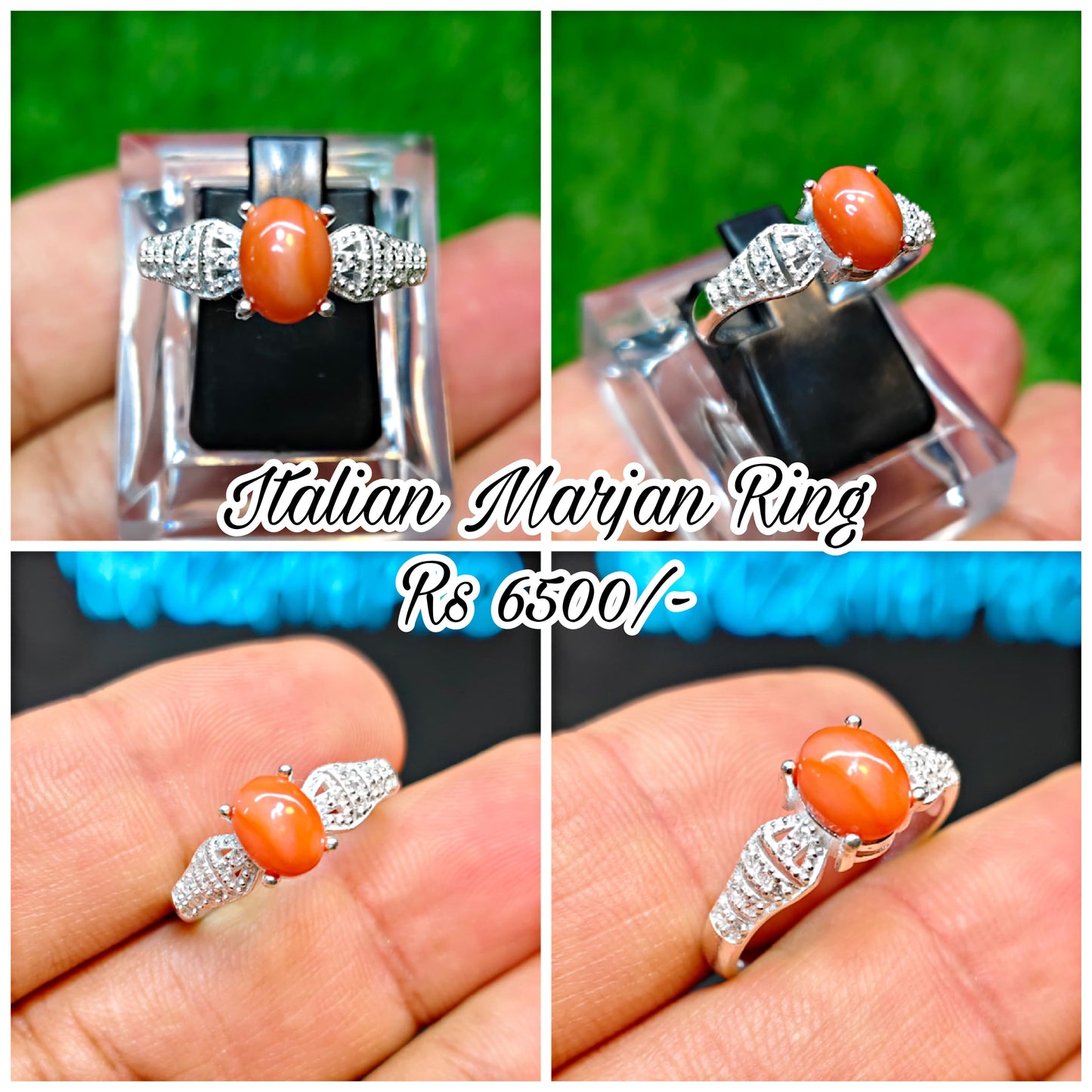 Italian Marjan Ring