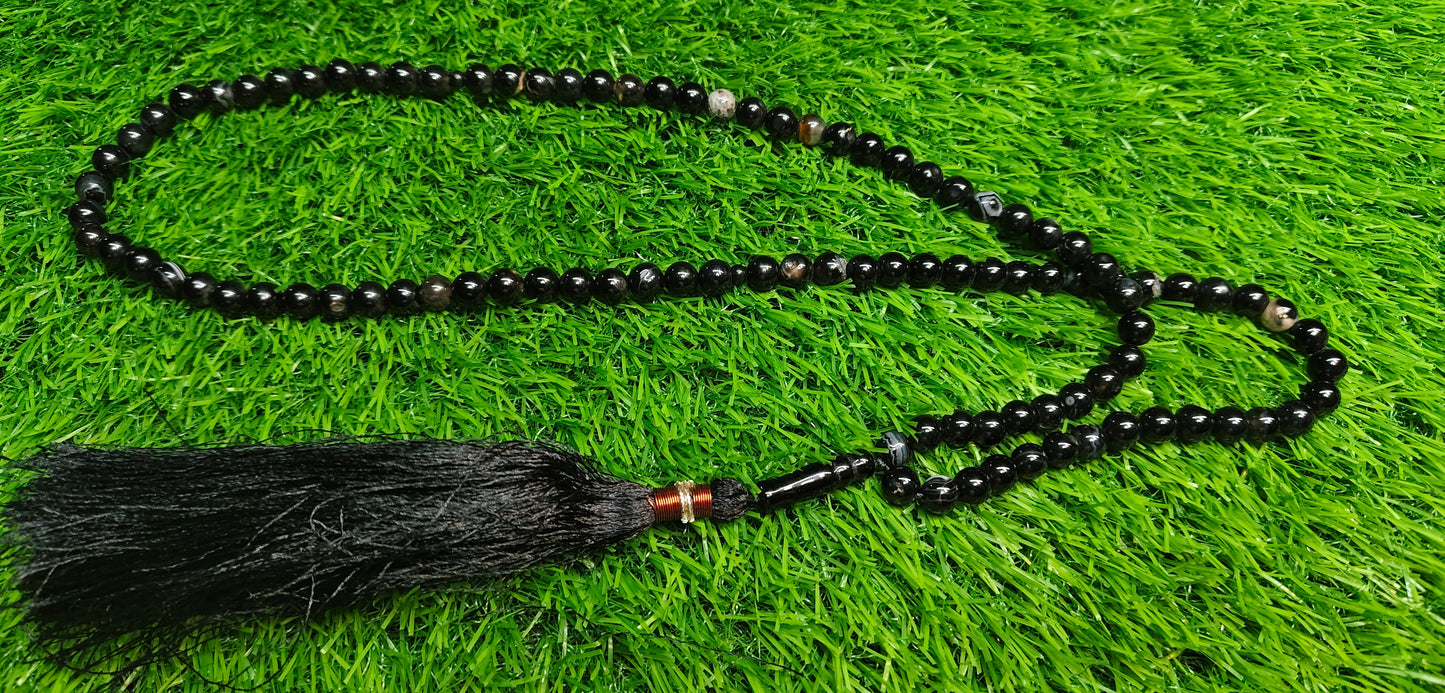 Agate (Aqeeqs) tasbeeh/tasbih - original stone tasbeeh 8mm 100 beads