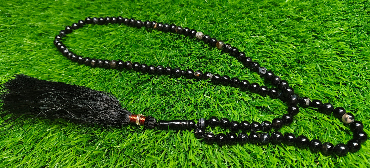 Agate (Aqeeqs) tasbeeh/tasbih - original stone tasbeeh 8mm 100 beads
