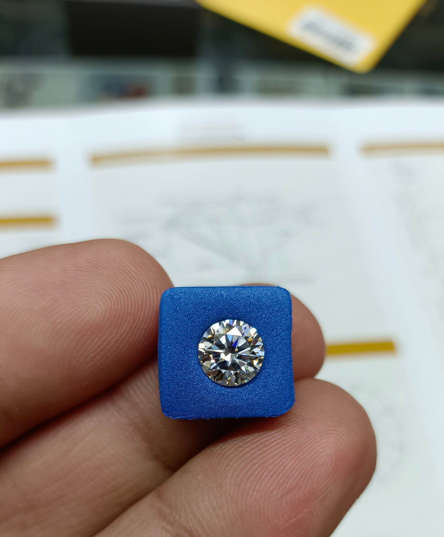 Moissanite Diamond 2 CRT (GRA Certified)