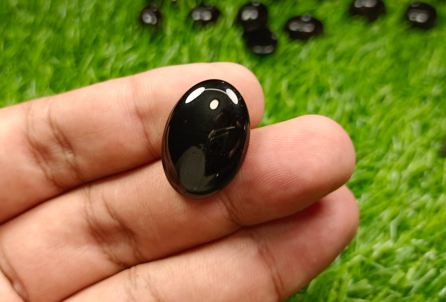 Black Aqeeq Stone