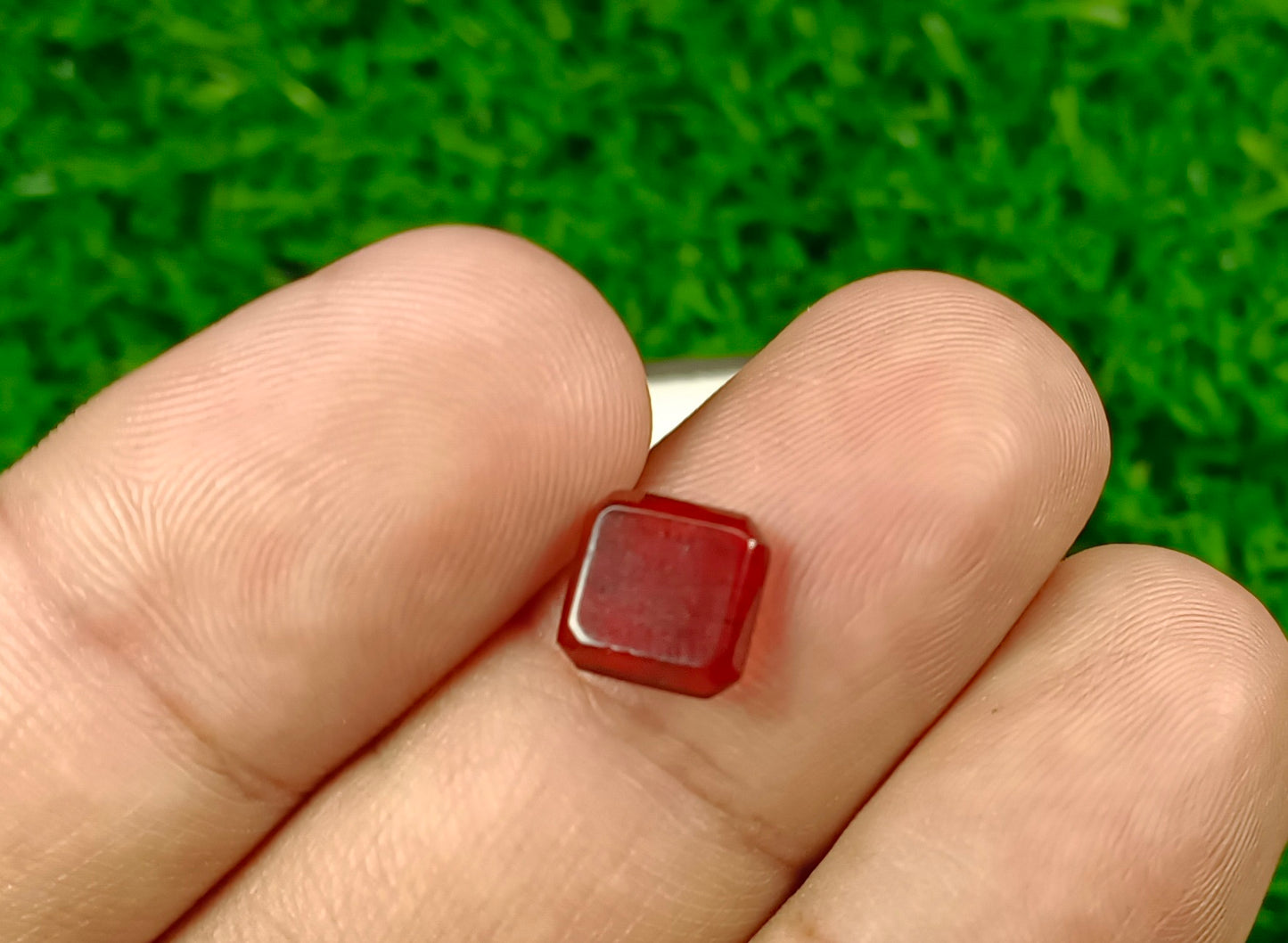 Amber Stone With Lab Certificate