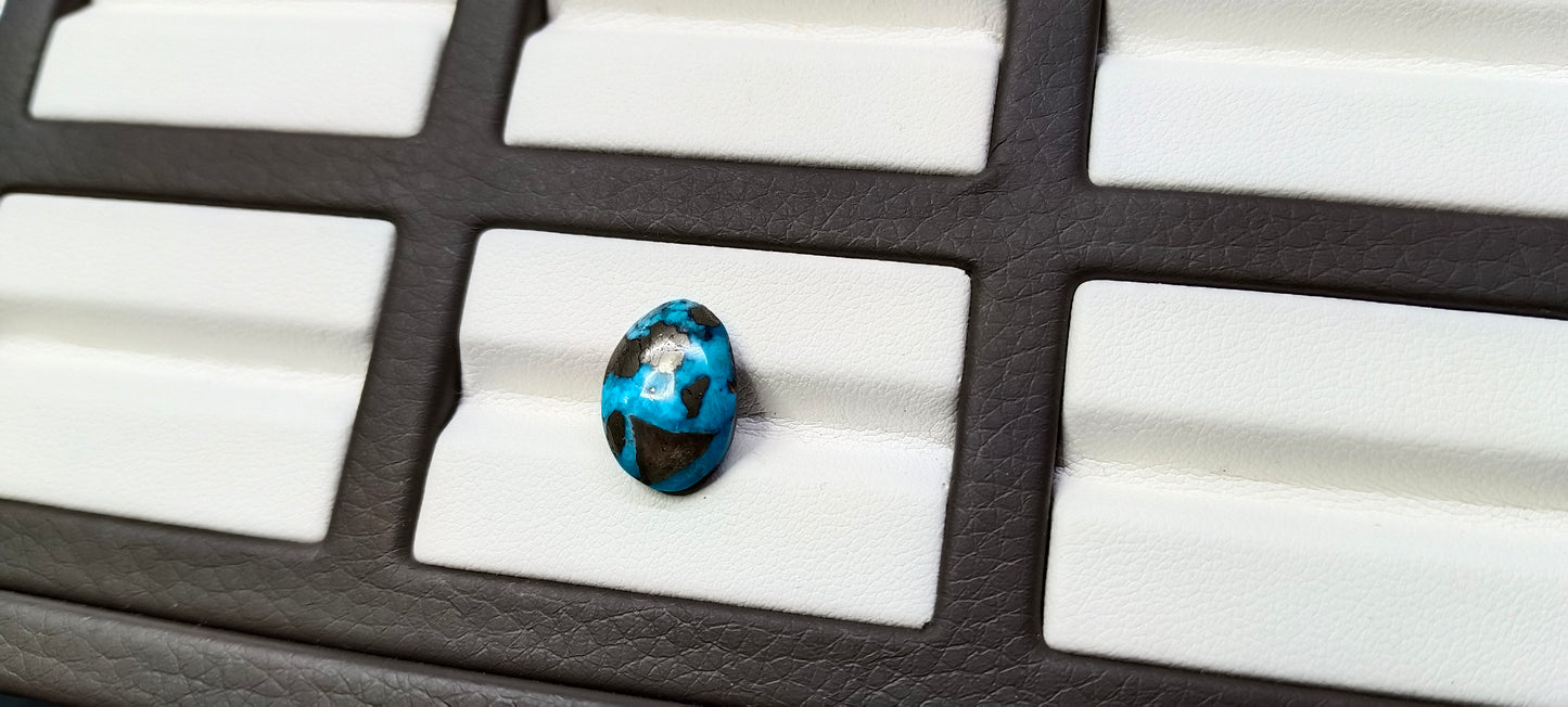 Nisha puri feroza sona patti (Natural Turquoise)