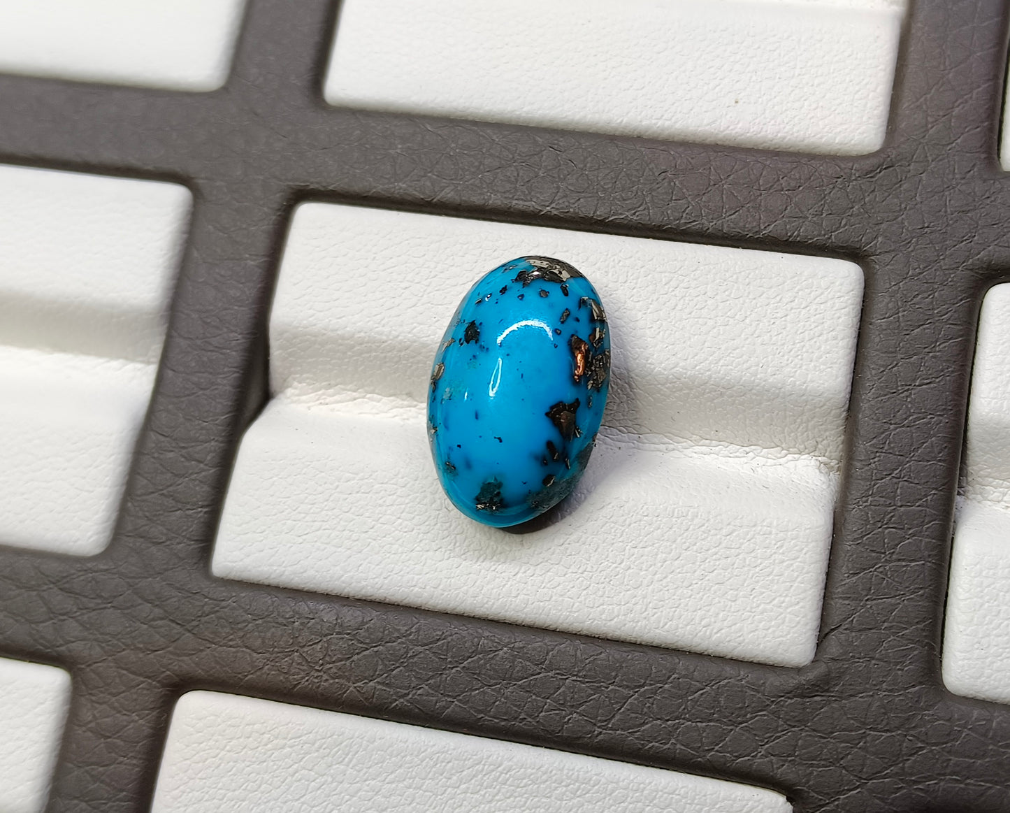 Nisha puri feroza sona patti (Natural Turquoise)