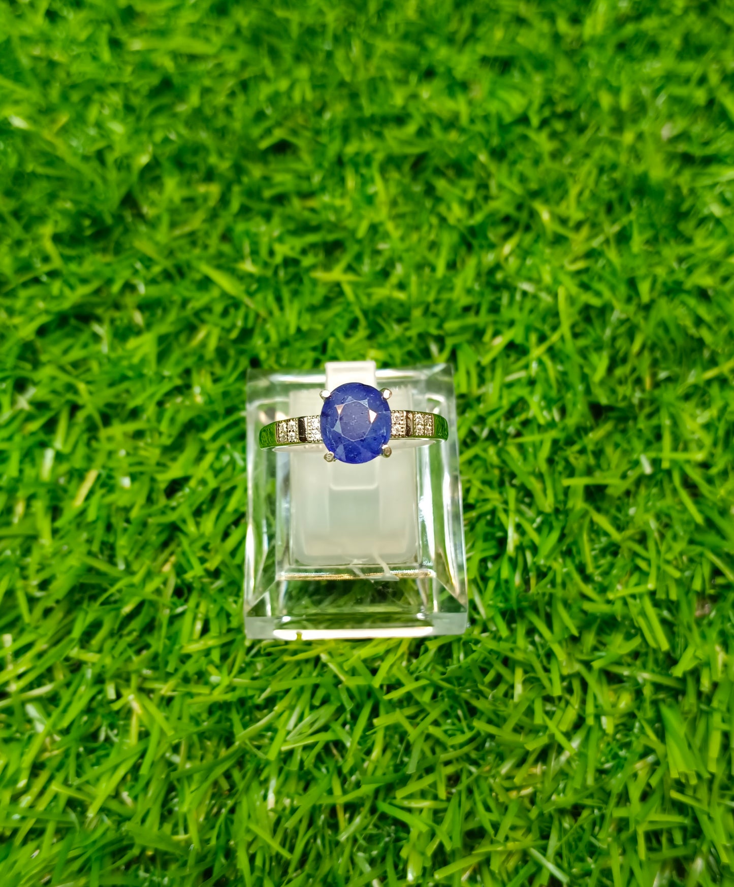 Blue Sapphire Ring For Ladies