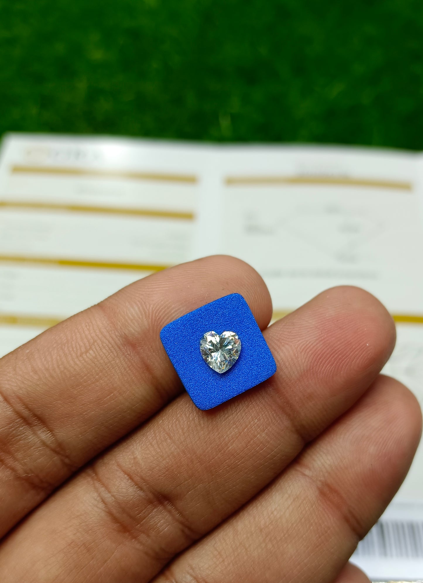 Heart Shape Moissanite Diamond