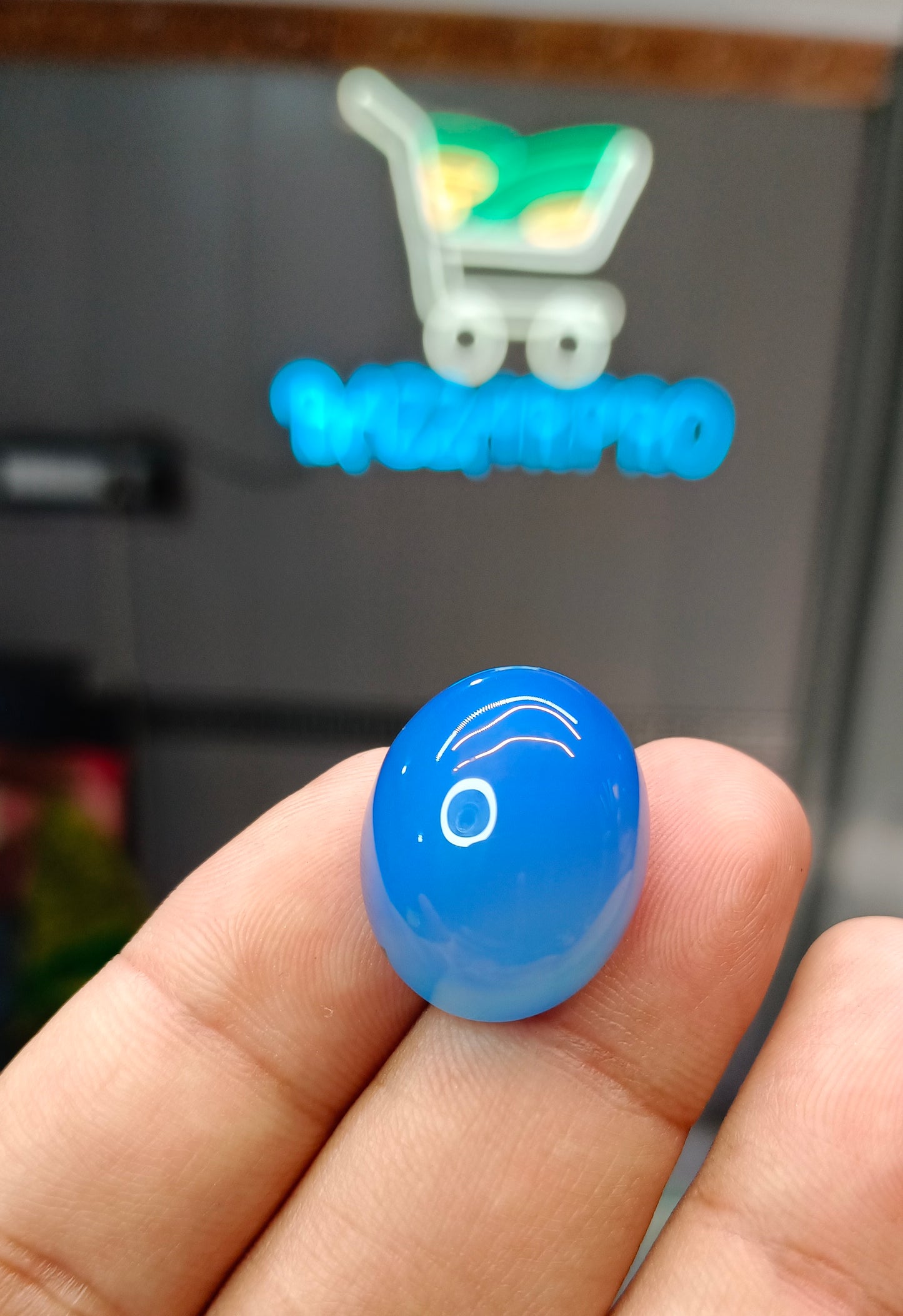 Blue Aqeeq