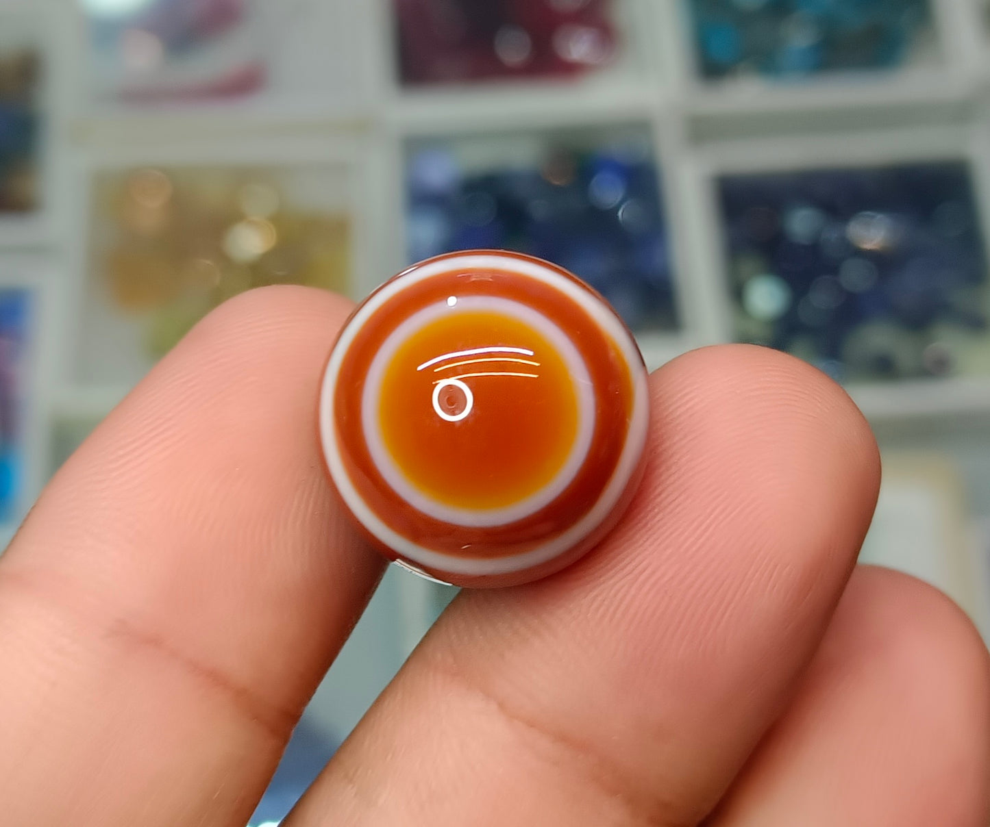 Eye Aqeeq Stone